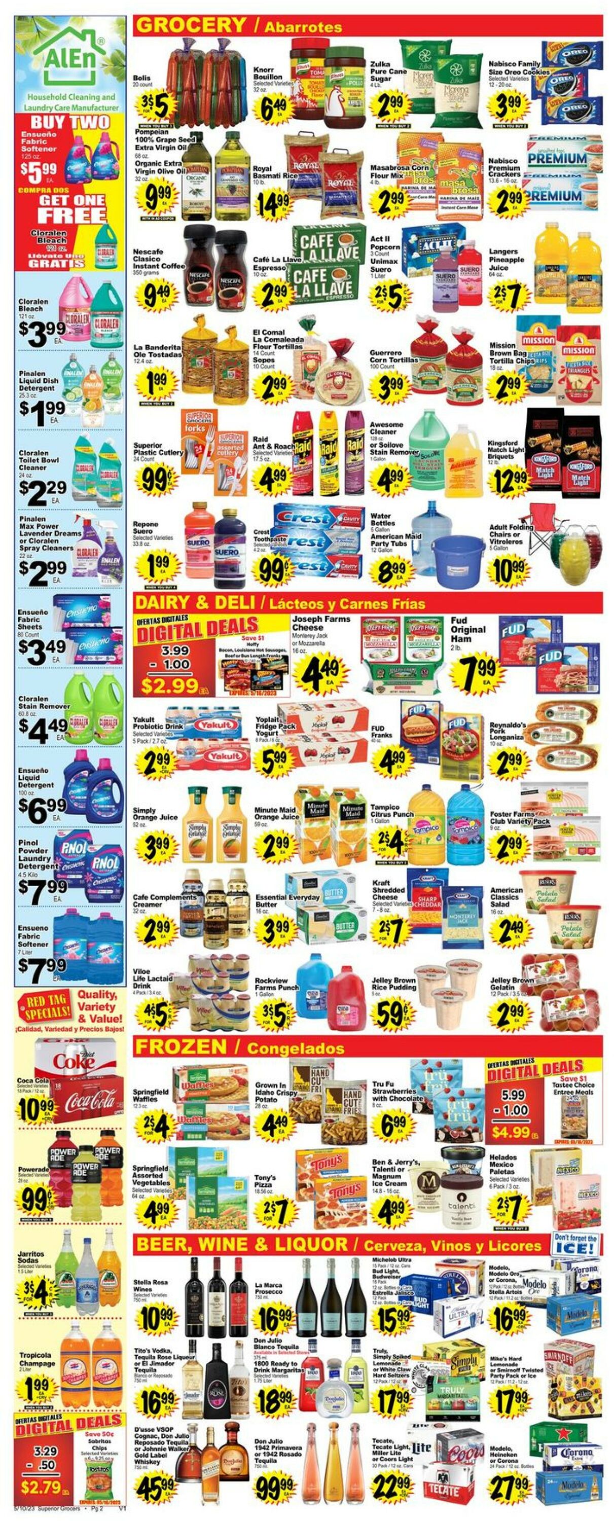 Catalogue Superior Grocers from 05/10/2023