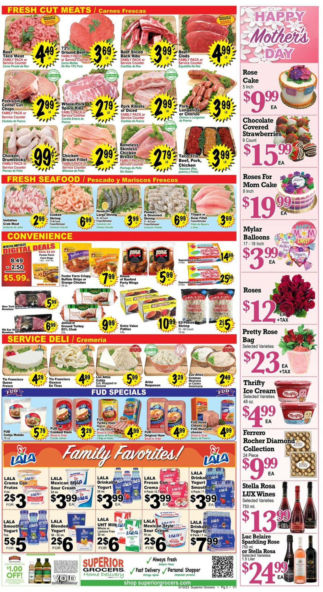 Catalogue Superior Grocers from 05/10/2023