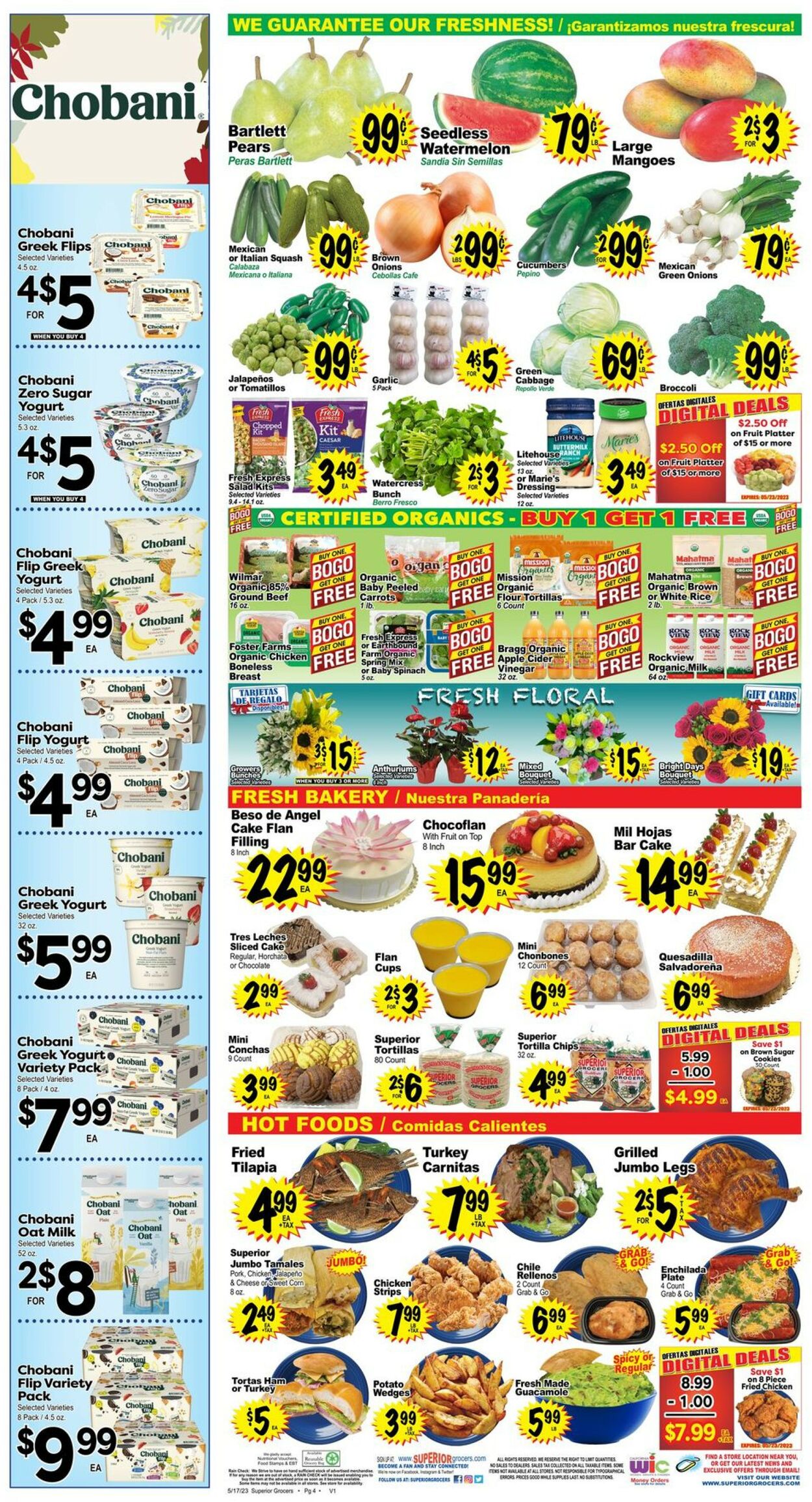 Catalogue Superior Grocers from 05/17/2023