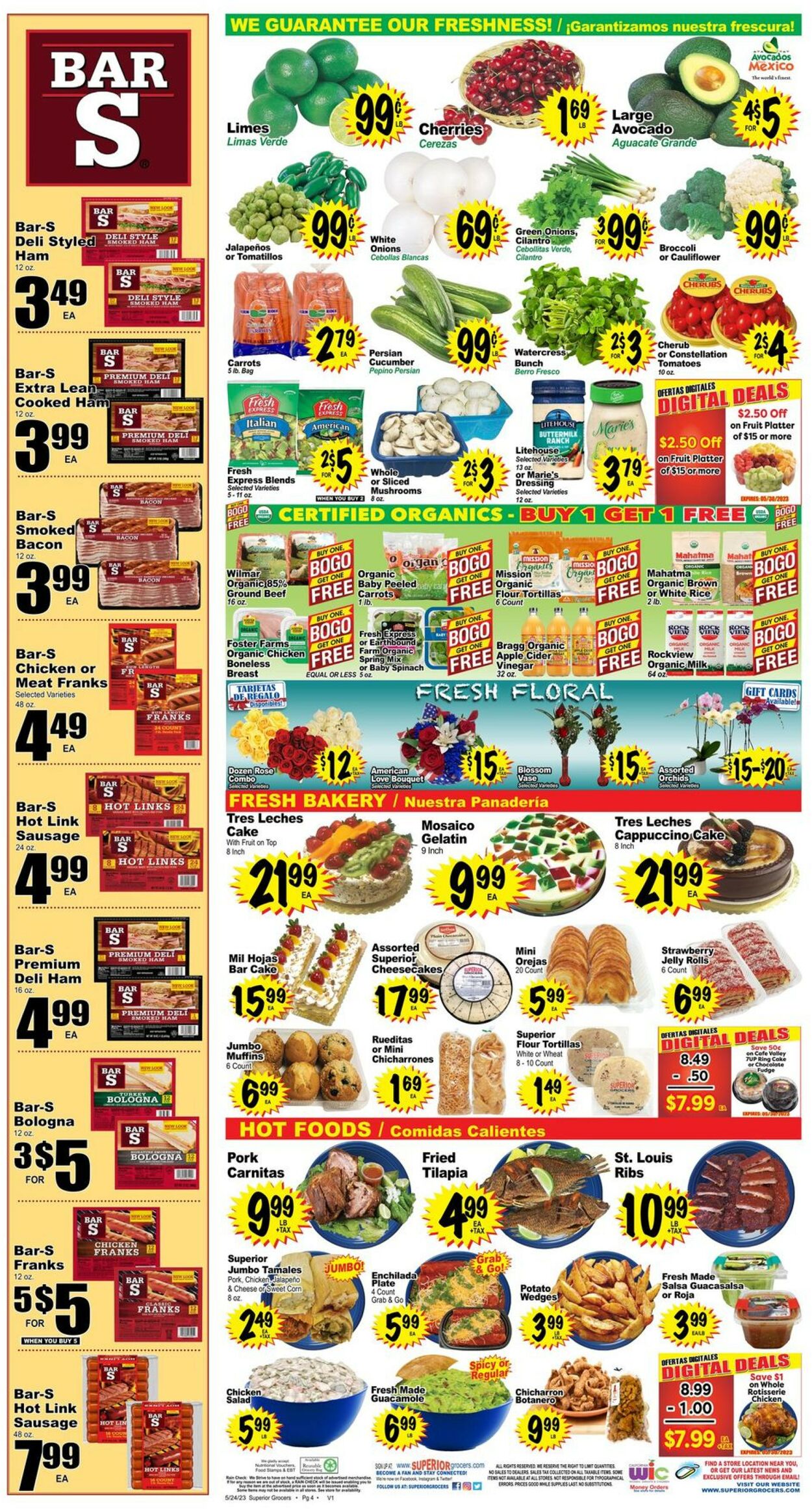 Catalogue Superior Grocers from 05/24/2023