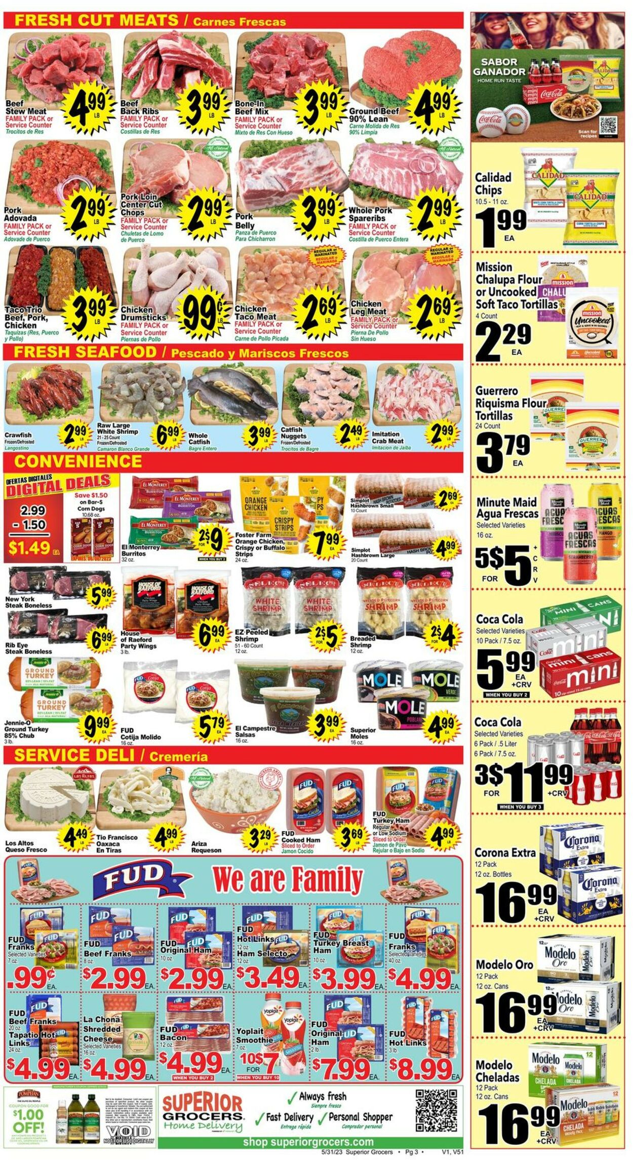 Catalogue Superior Grocers from 05/31/2023