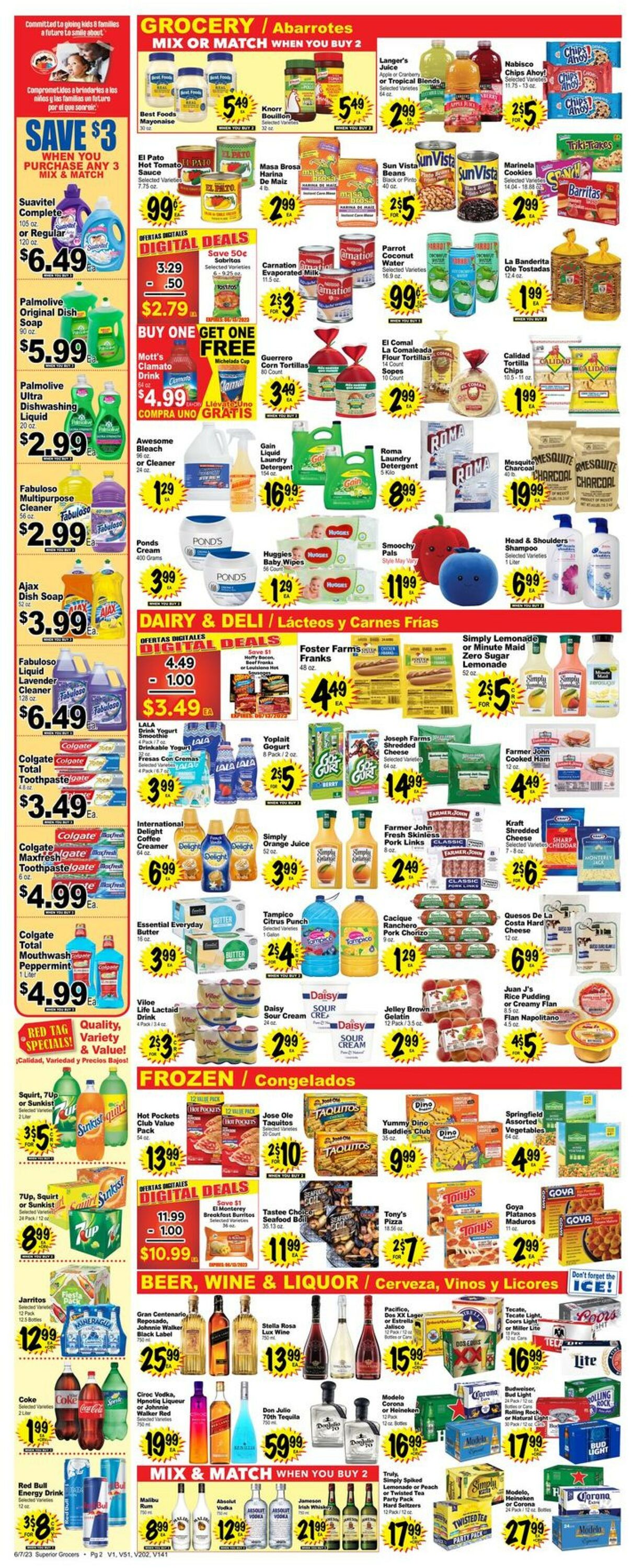 Catalogue Superior Grocers from 06/07/2023