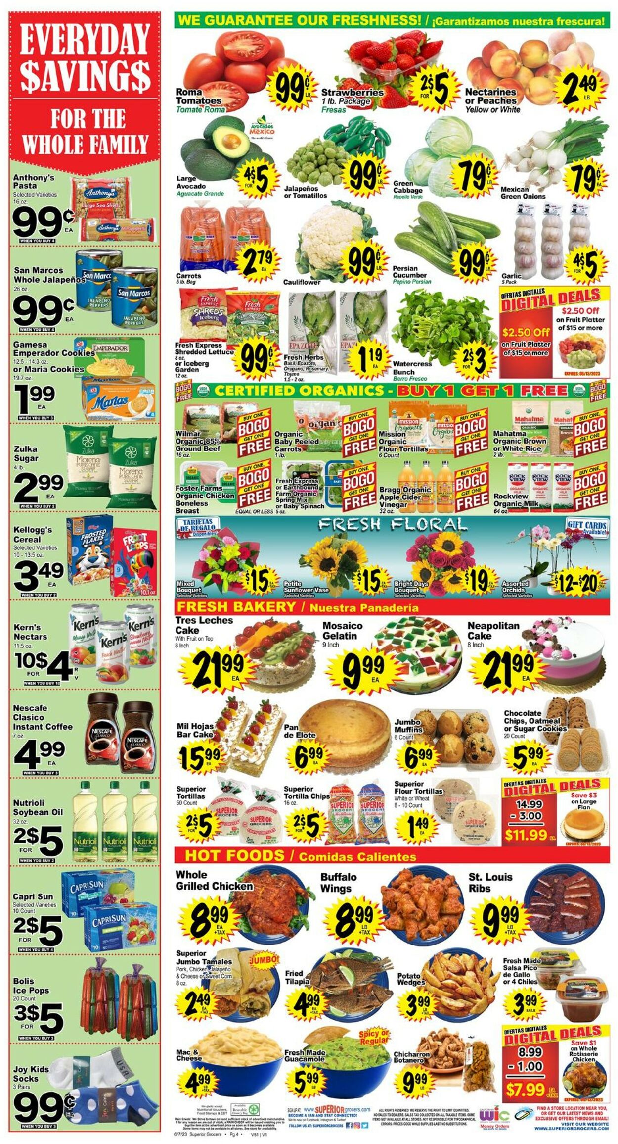 Catalogue Superior Grocers from 06/07/2023