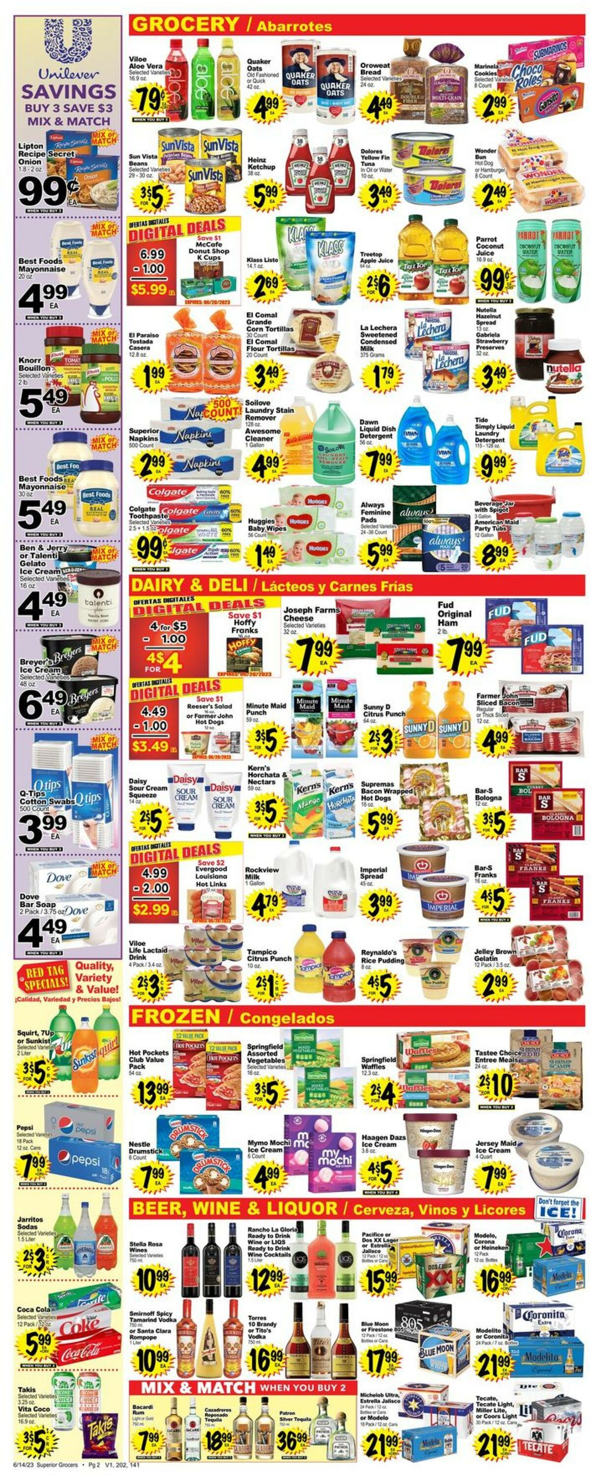 Catalogue Superior Grocers from 06/14/2023