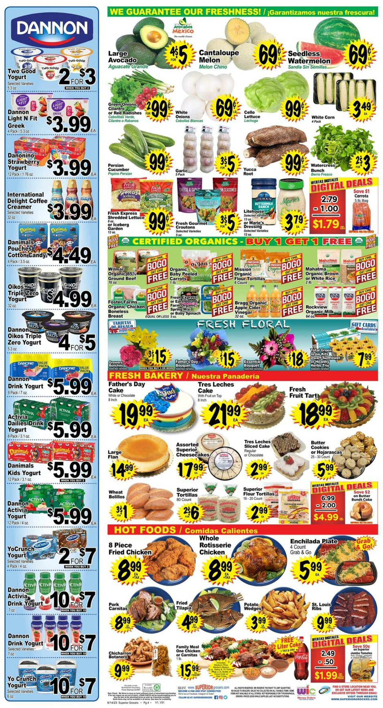 Catalogue Superior Grocers from 06/14/2023