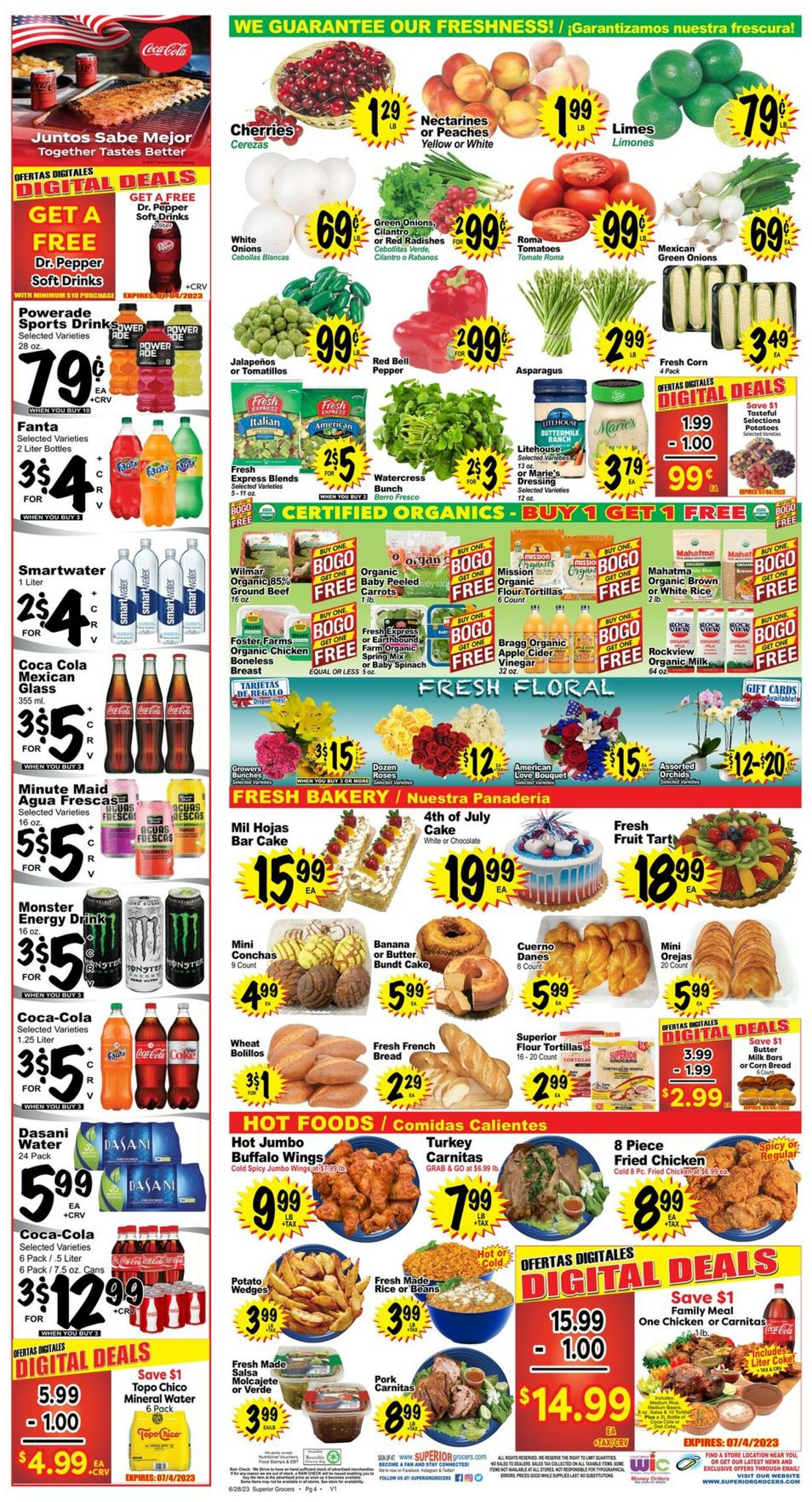 Catalogue Superior Grocers from 06/28/2023