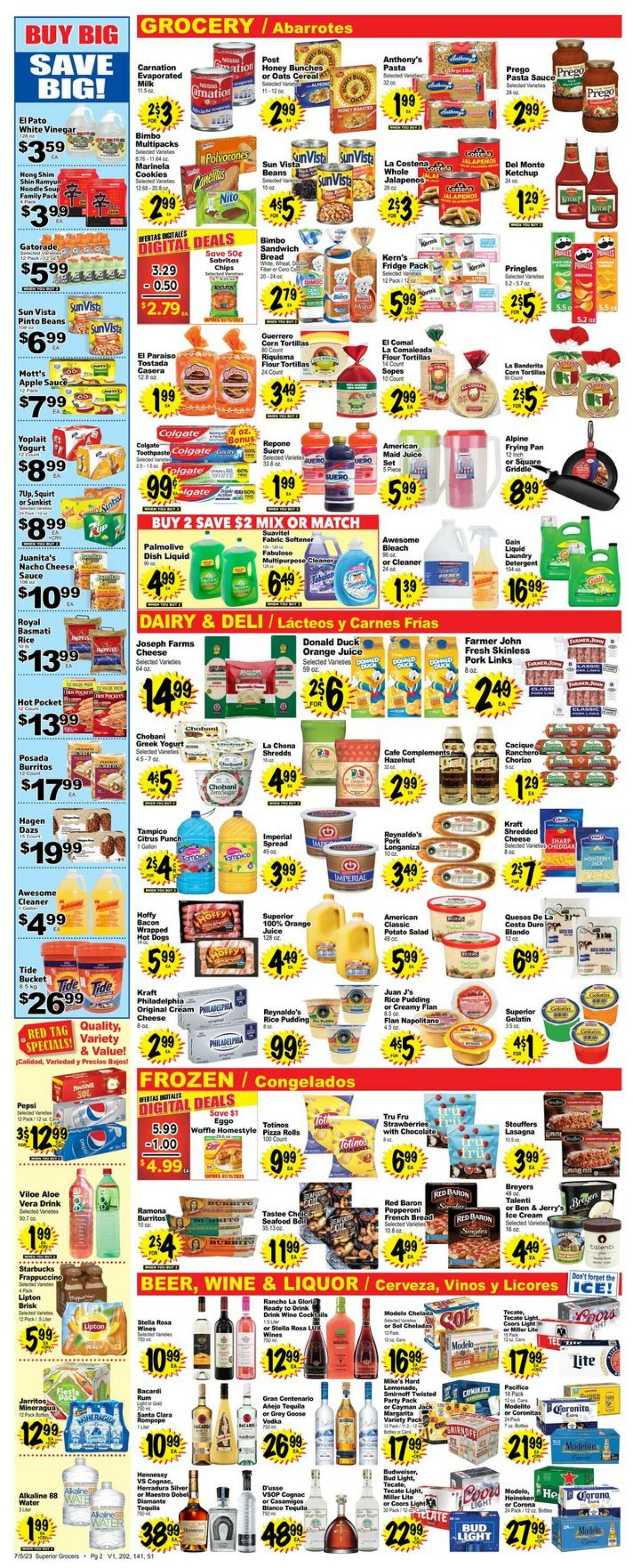 Catalogue Superior Grocers from 07/05/2023
