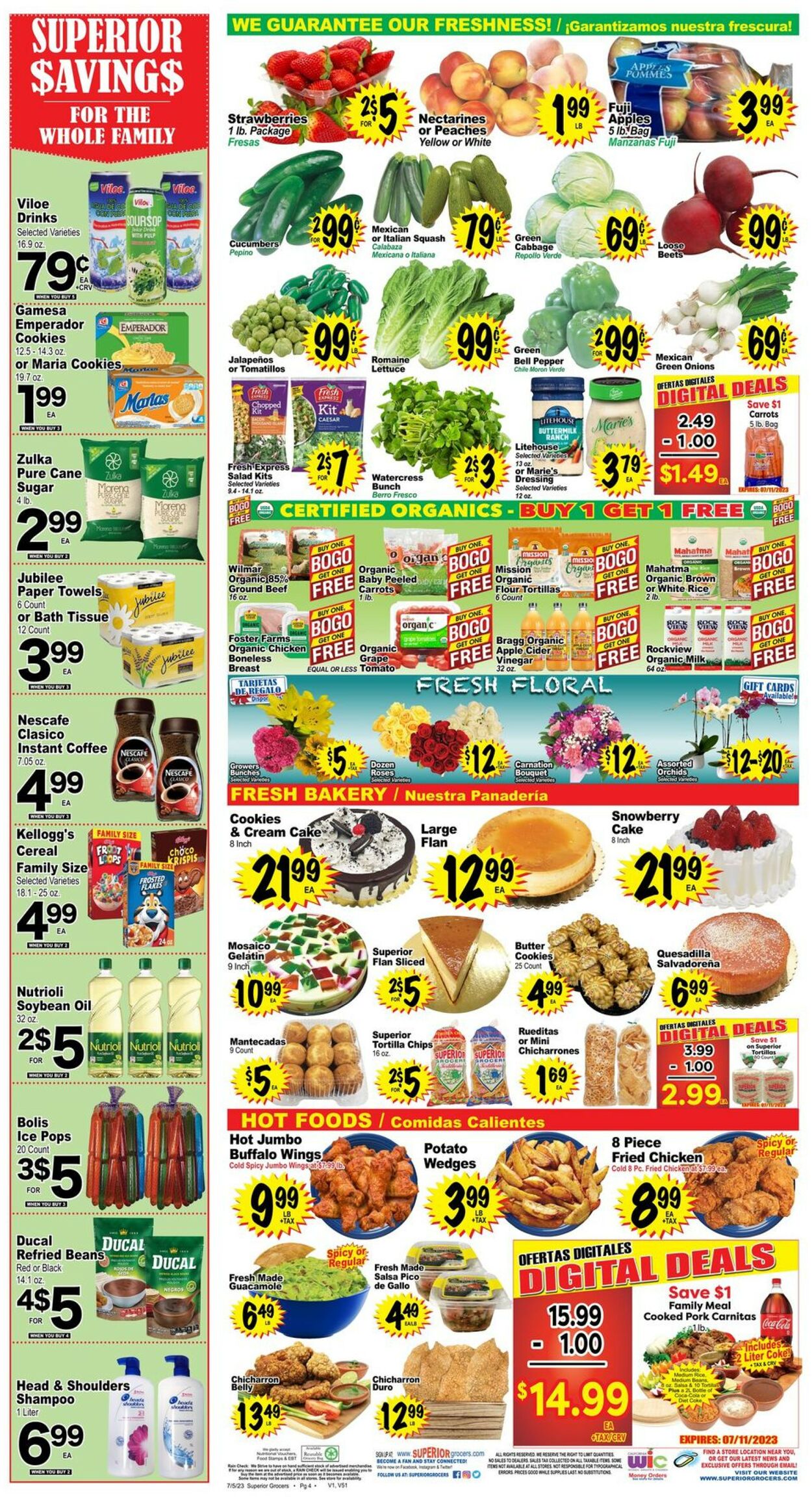 Catalogue Superior Grocers from 07/05/2023