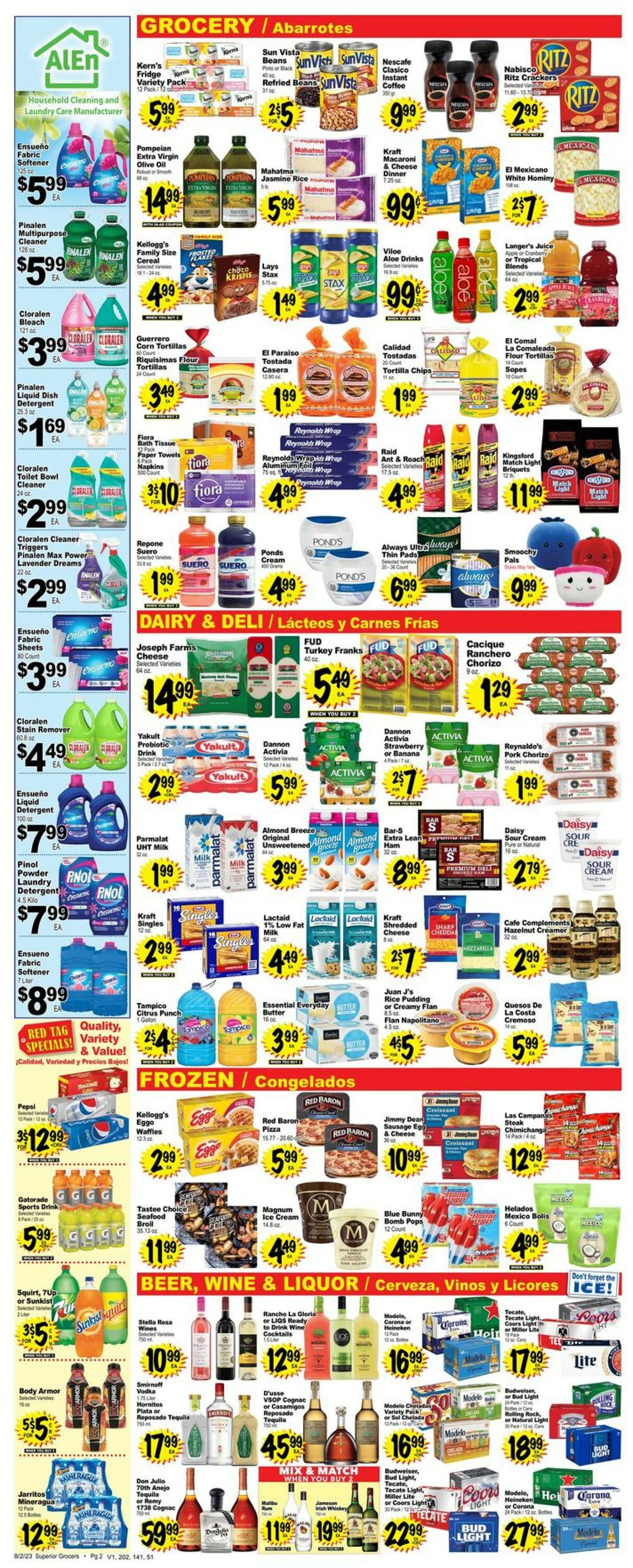 Catalogue Superior Grocers from 08/02/2023