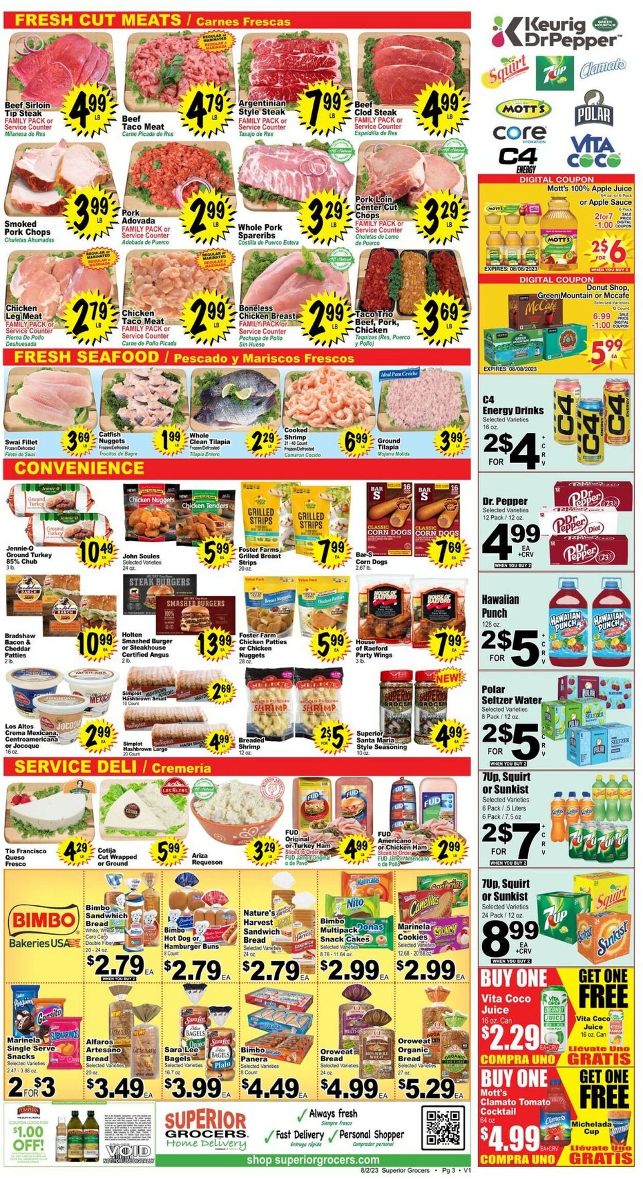 Catalogue Superior Grocers from 08/02/2023