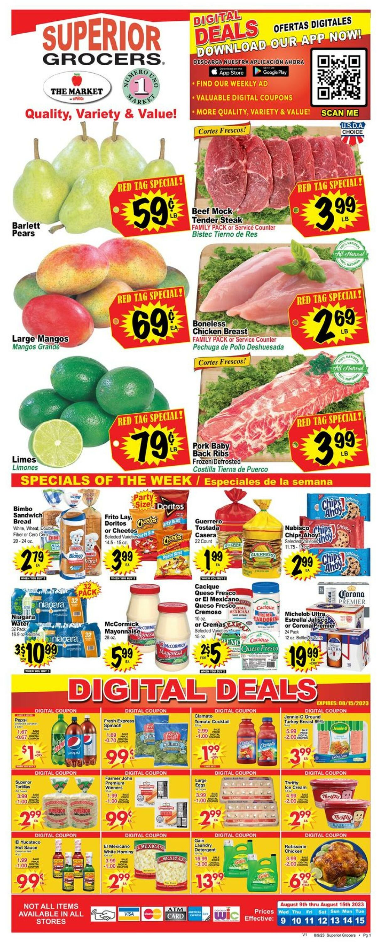 Catalogue Superior Grocers from 08/09/2023