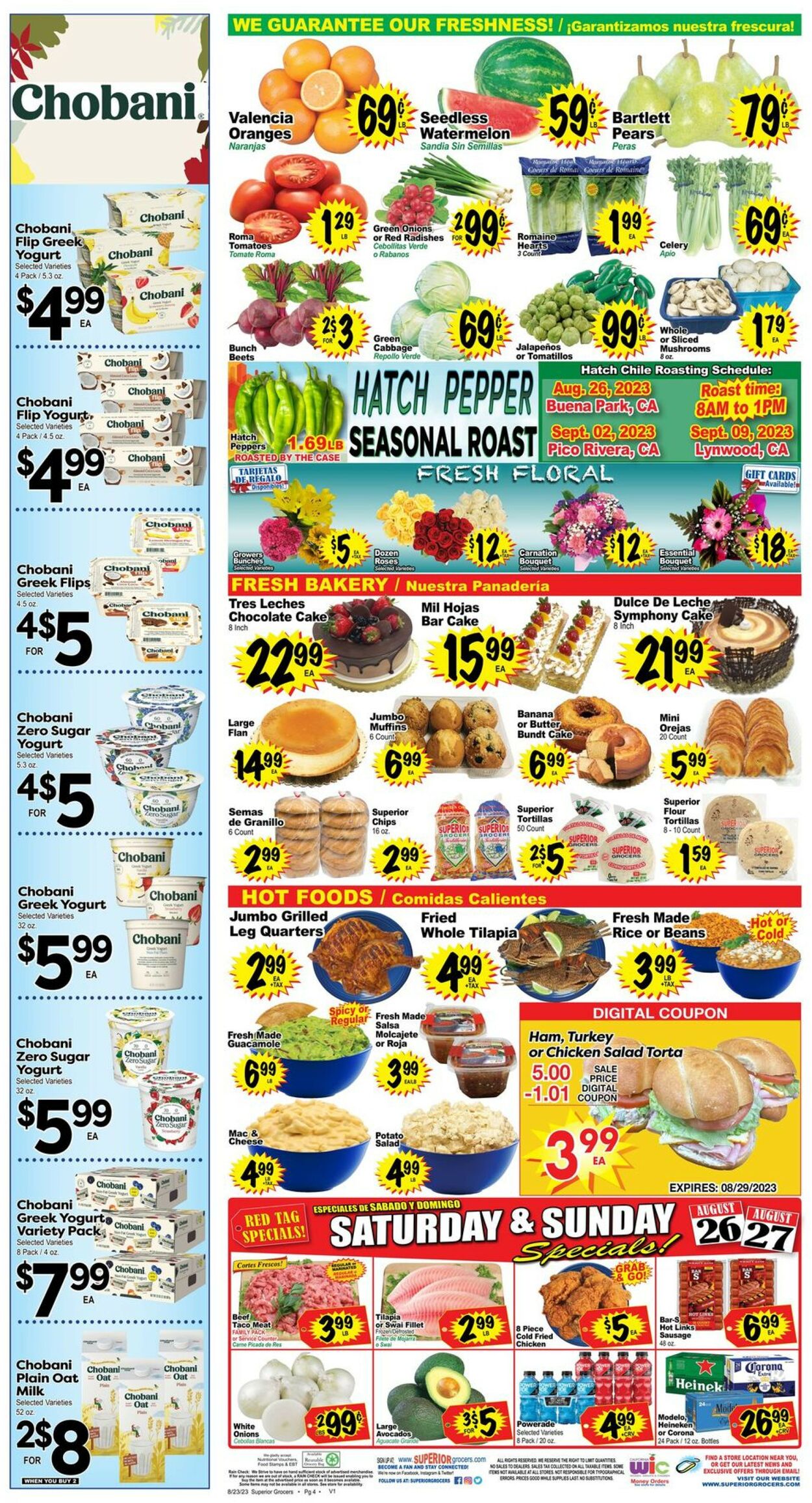 Catalogue Superior Grocers from 08/23/2023