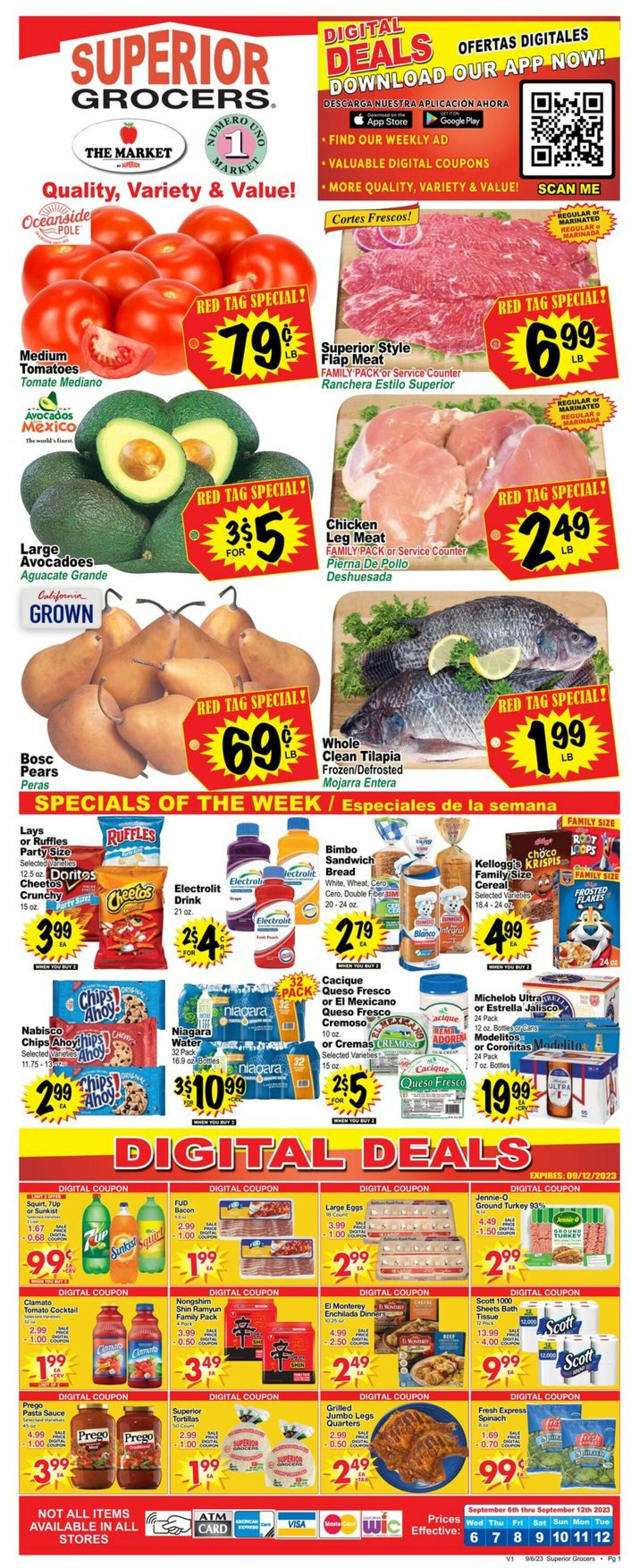 Catalogue Superior Grocers from 09/06/2023