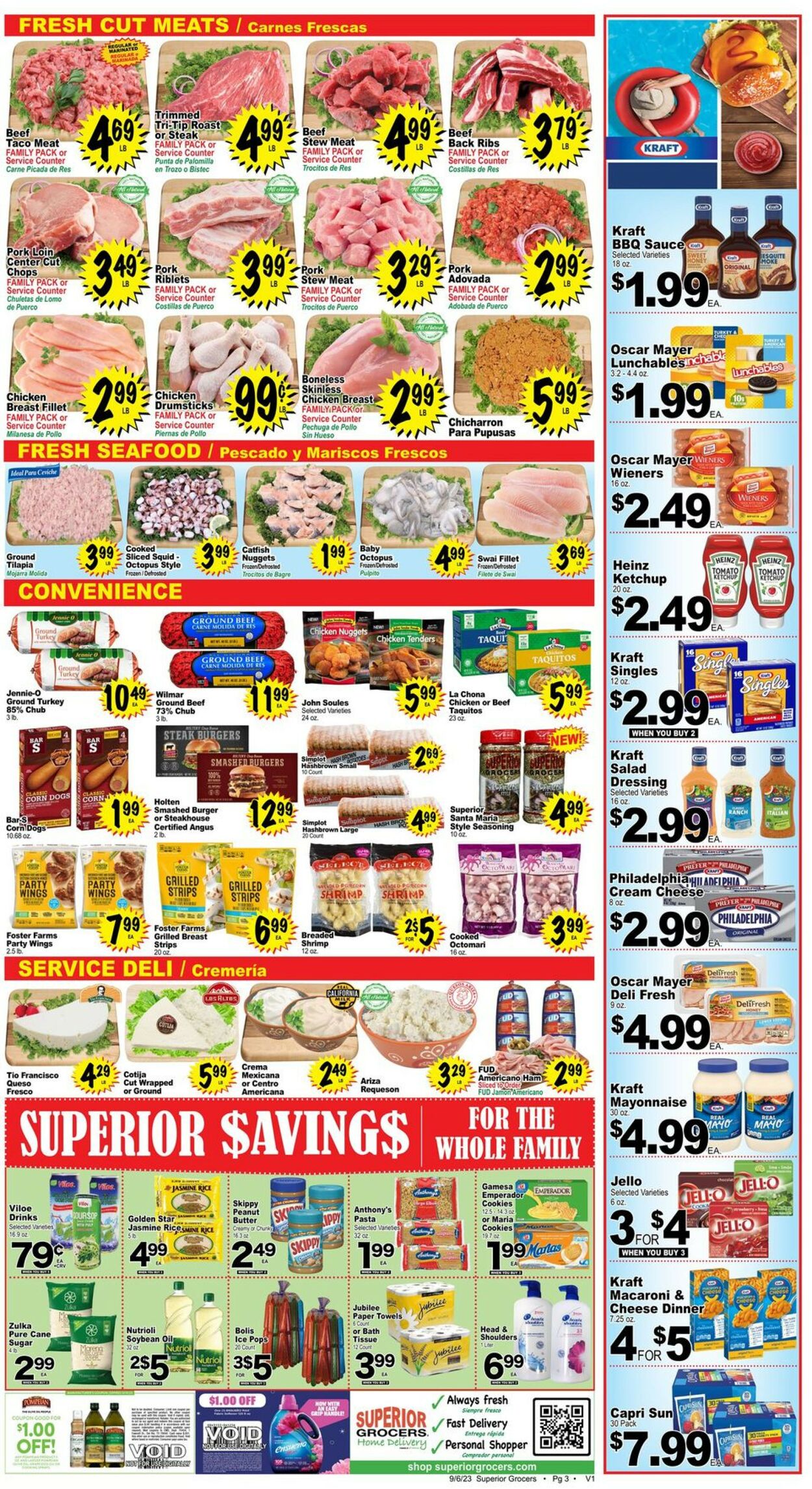 Catalogue Superior Grocers from 09/06/2023