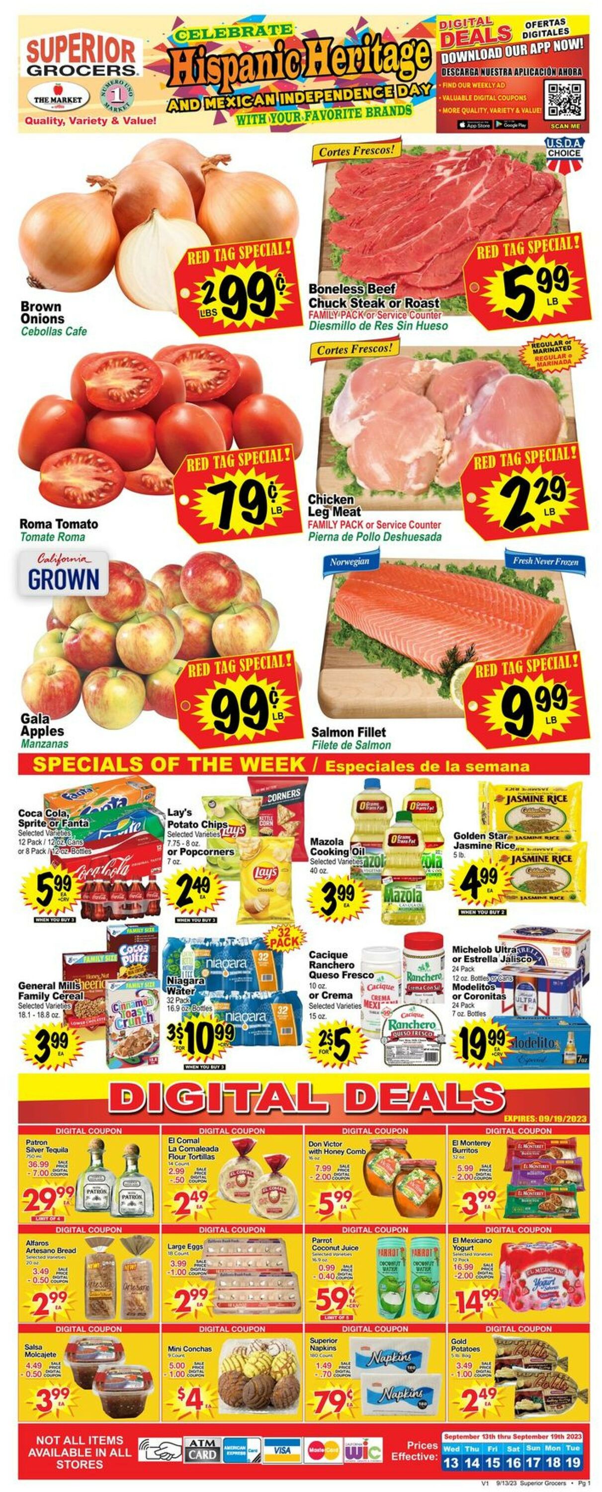 Catalogue Superior Grocers from 09/13/2023