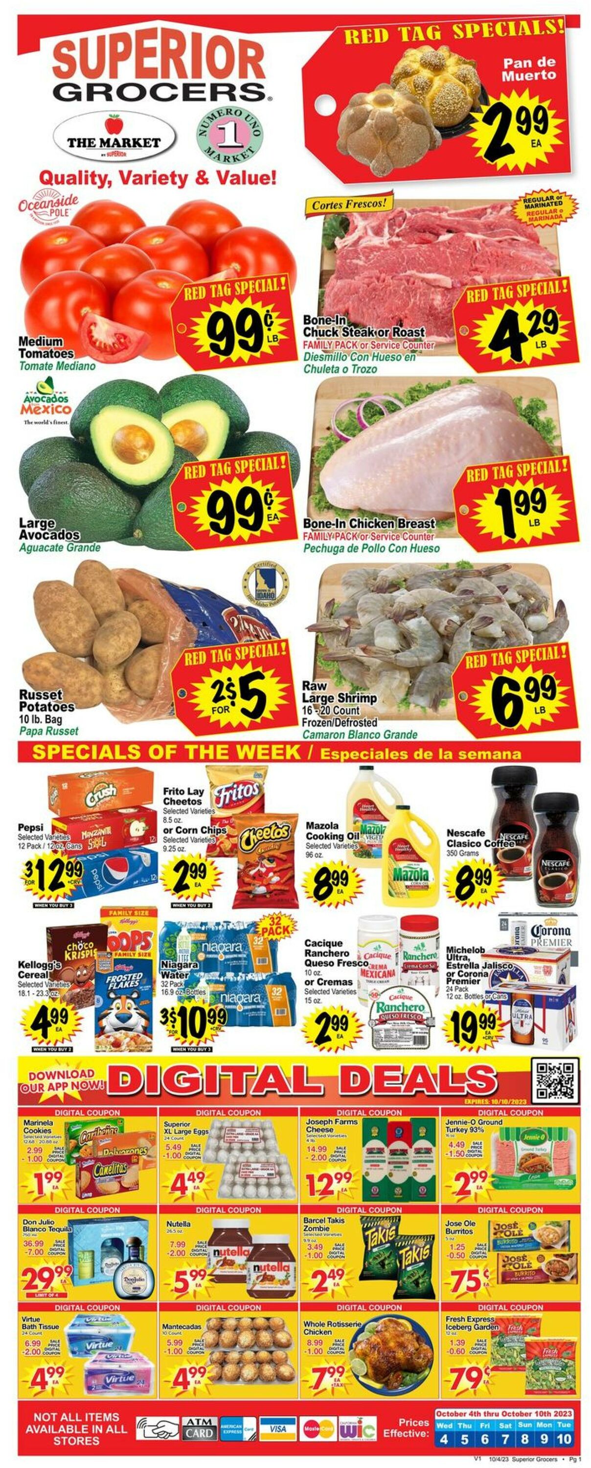 Catalogue Superior Grocers from 10/04/2023