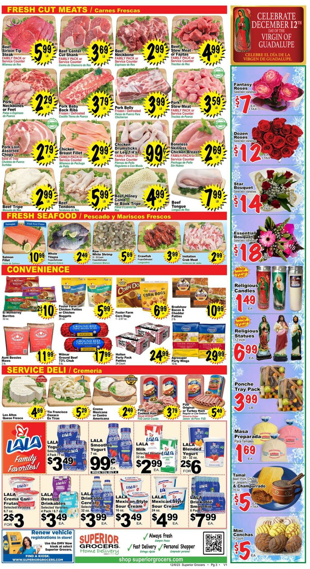 Catalogue Superior Grocers from 12/06/2023