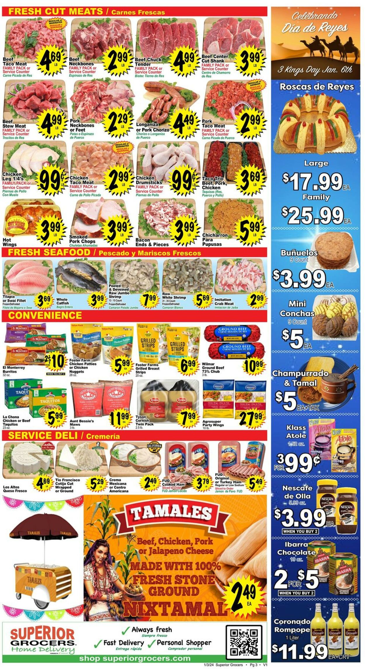 Catalogue Superior Grocers from 01/03/2024