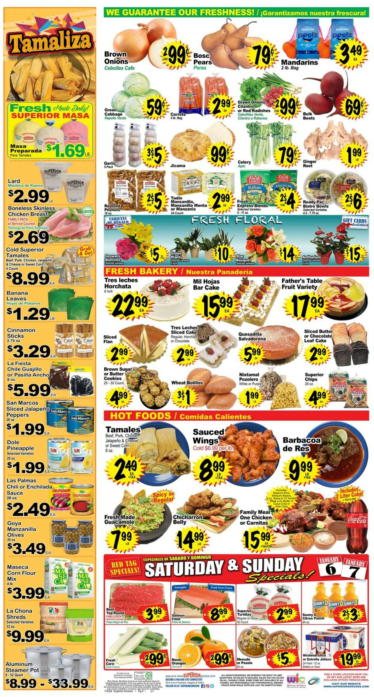 Catalogue Superior Grocers from 01/03/2024