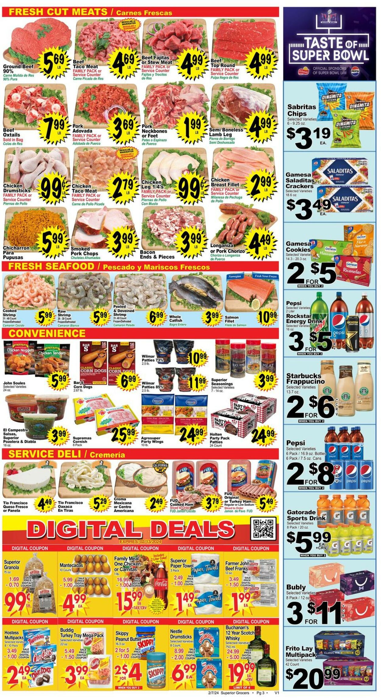Catalogue Superior Grocers from 02/07/2024