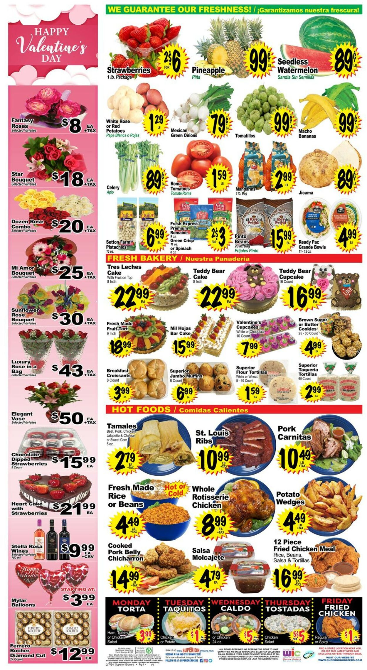 Catalogue Superior Grocers from 02/07/2024