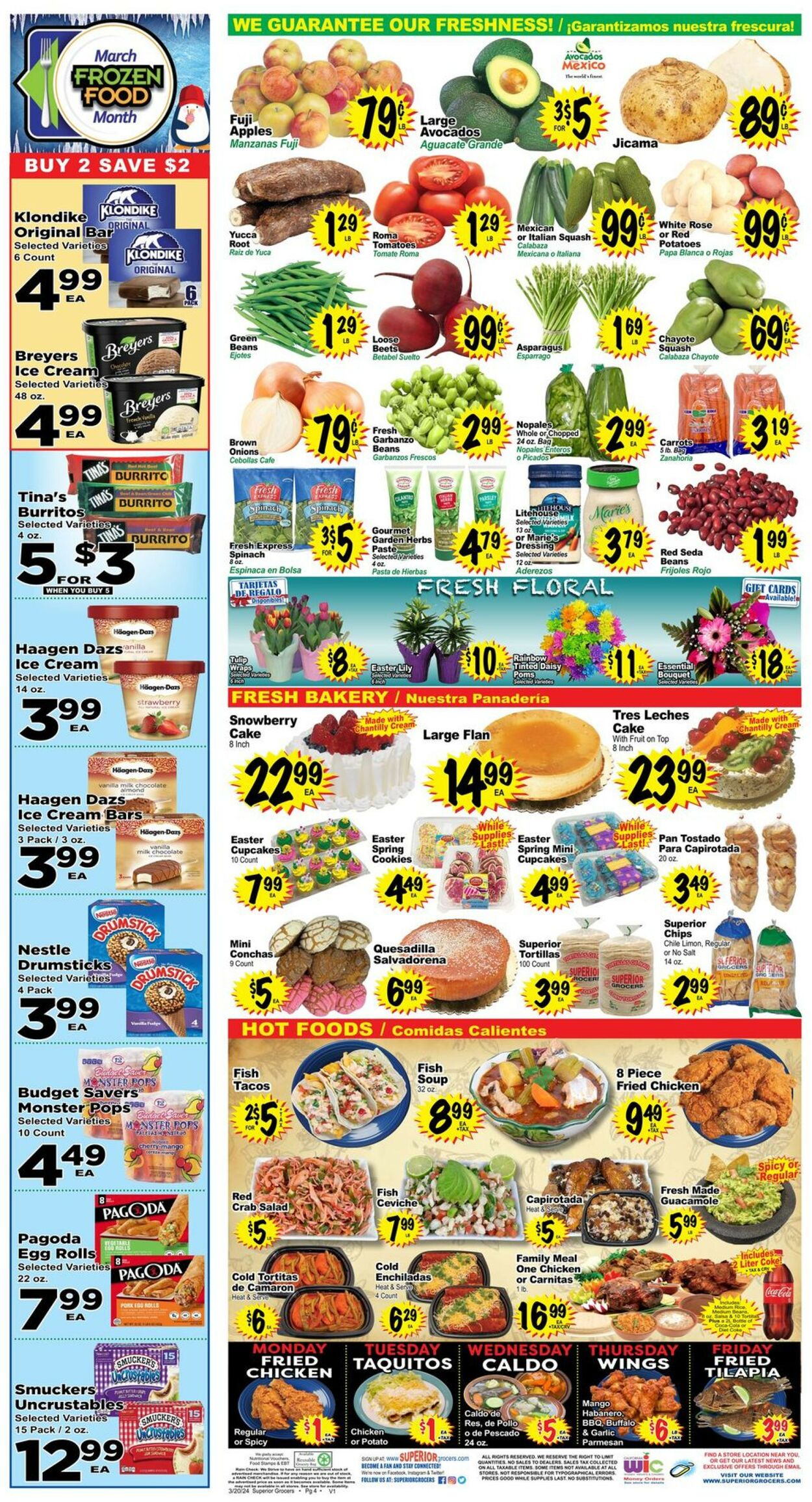 Catalogue Superior Grocers from 03/20/2024