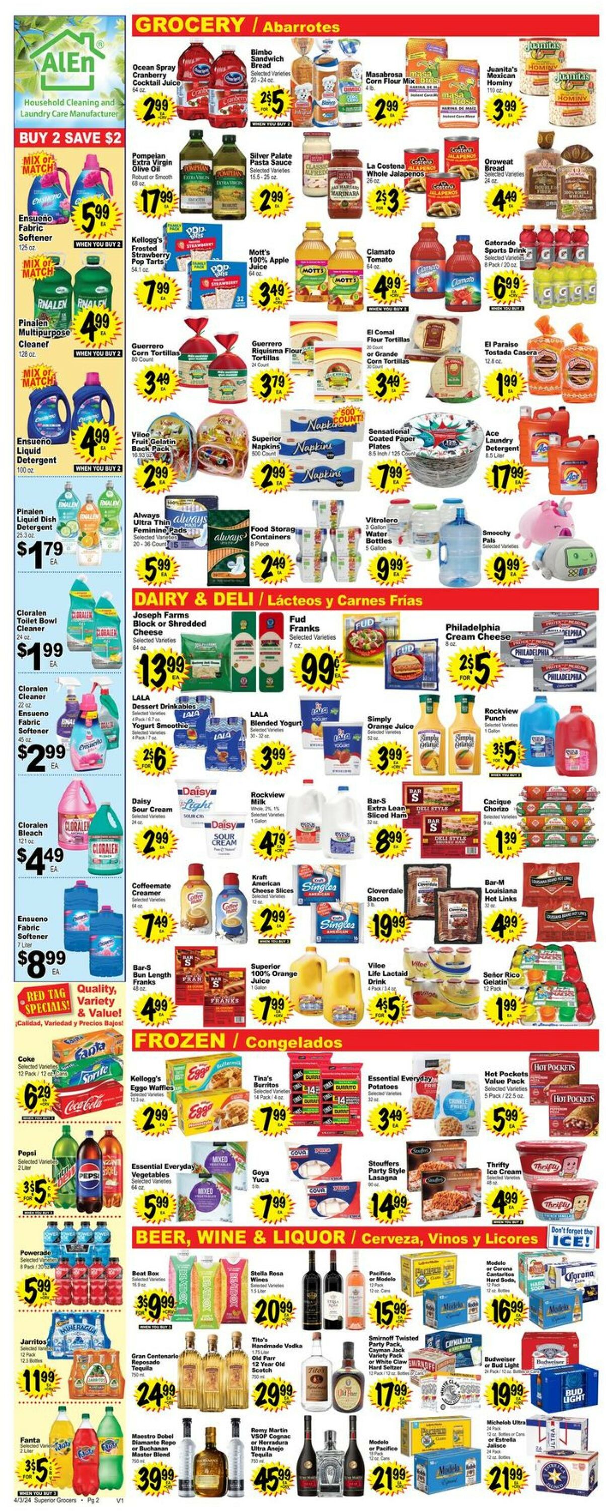 Catalogue Superior Grocers from 04/03/2024
