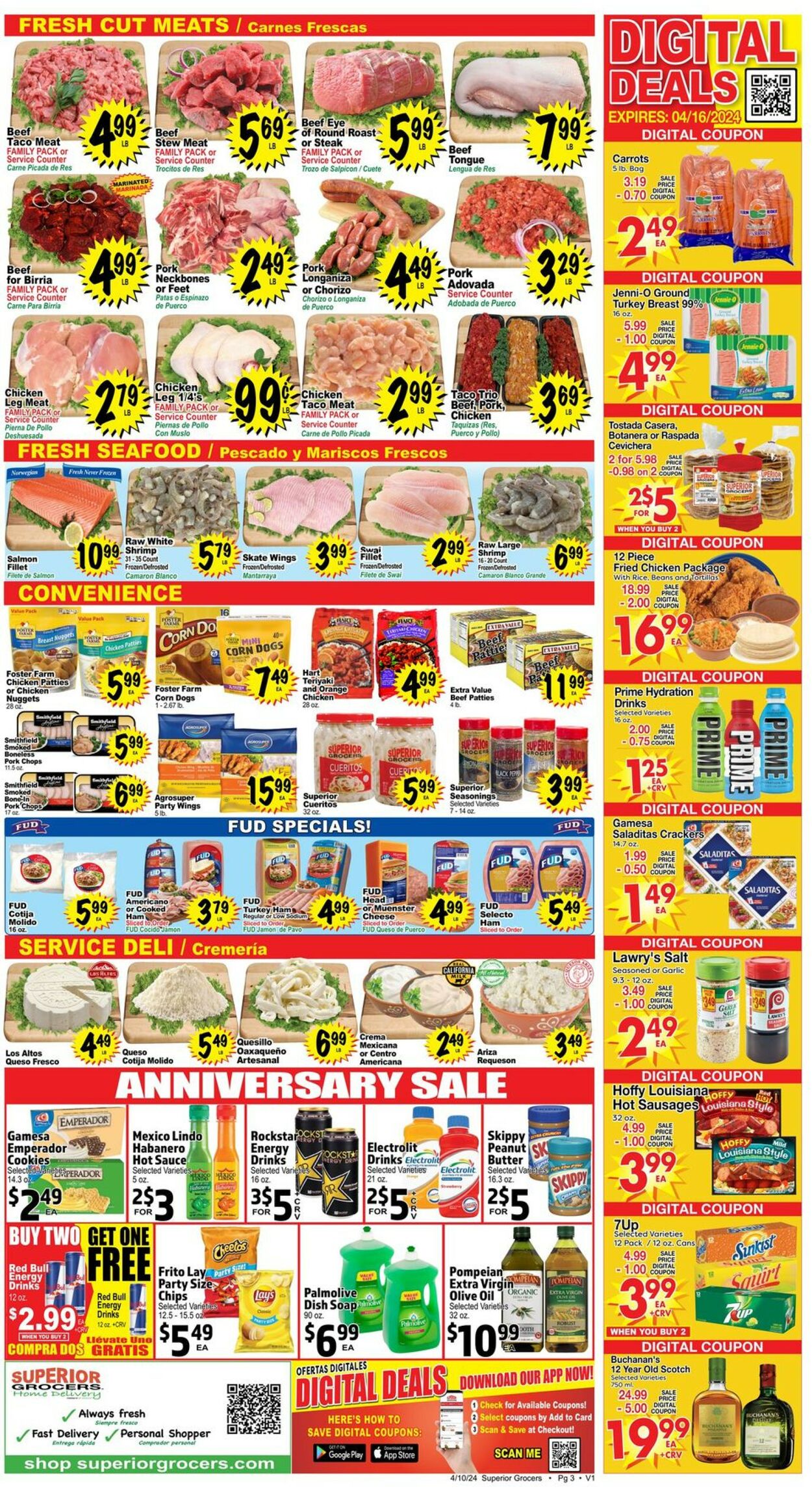 Catalogue Superior Grocers from 04/10/2024
