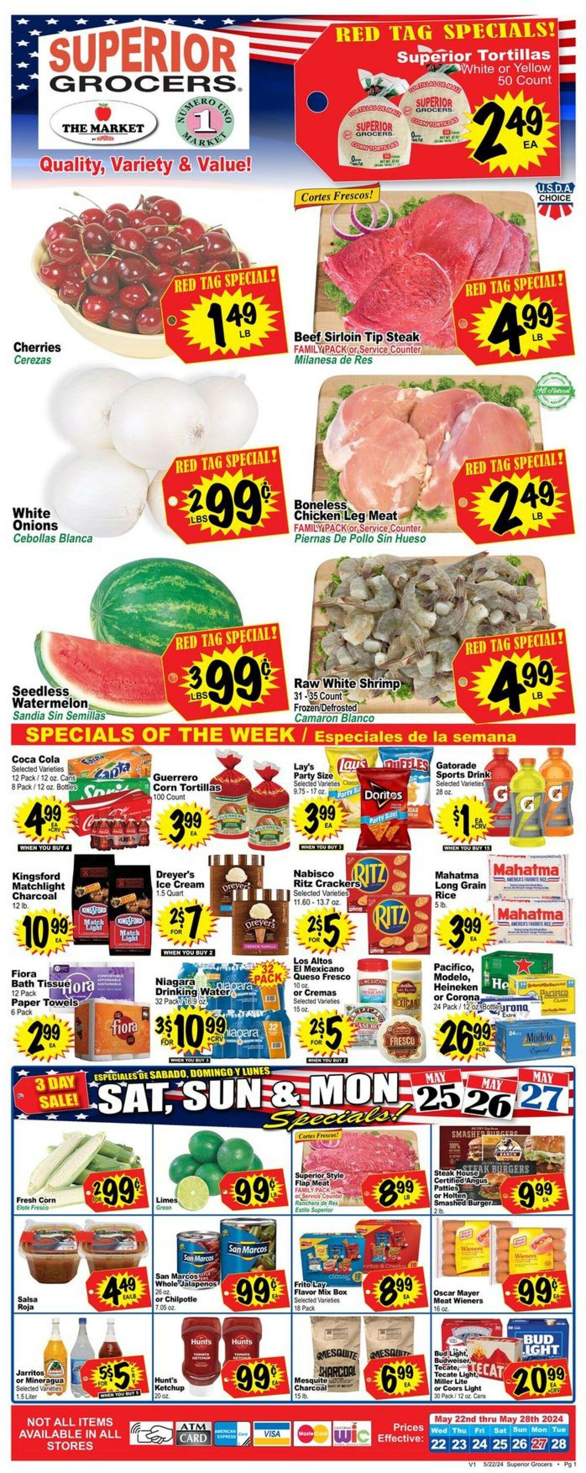 Catalogue Superior Grocers from 05/22/2024