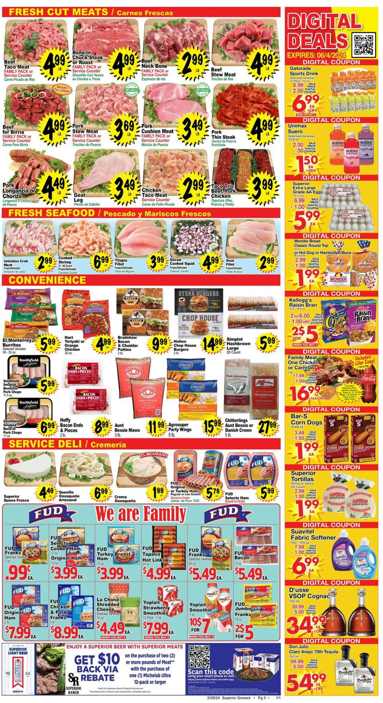 Catalogue Superior Grocers from 05/29/2024