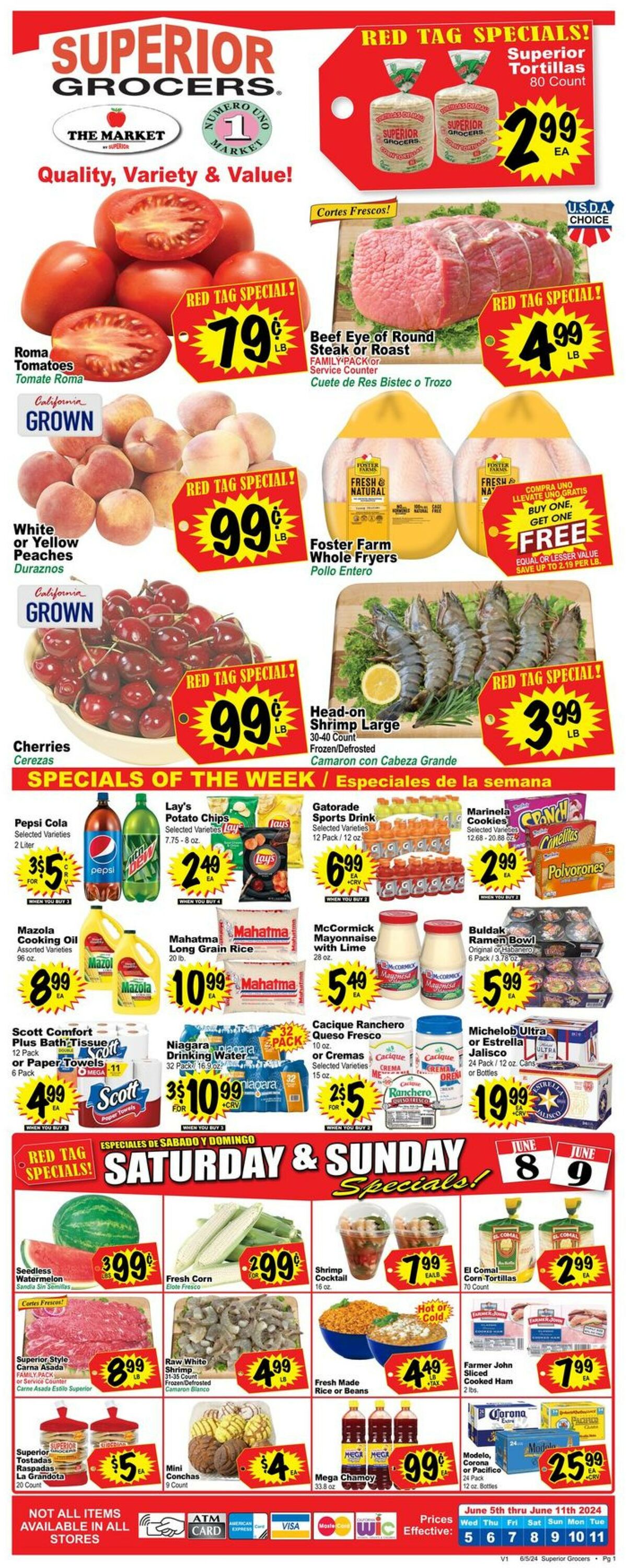 Catalogue Superior Grocers from 06/05/2024