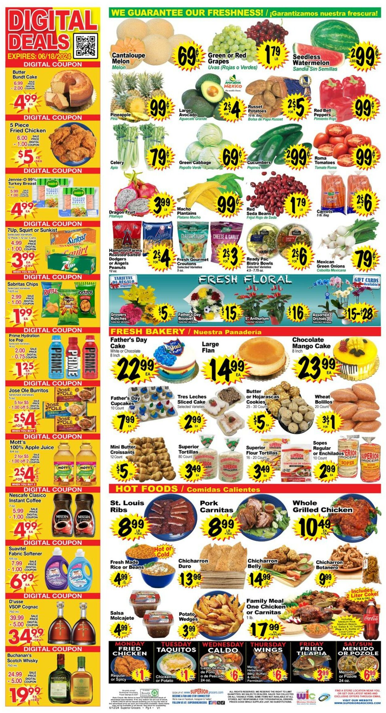 Catalogue Superior Grocers from 06/12/2024