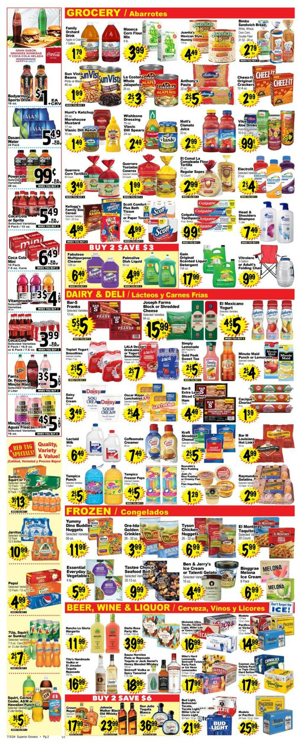 Catalogue Superior Grocers from 07/03/2024