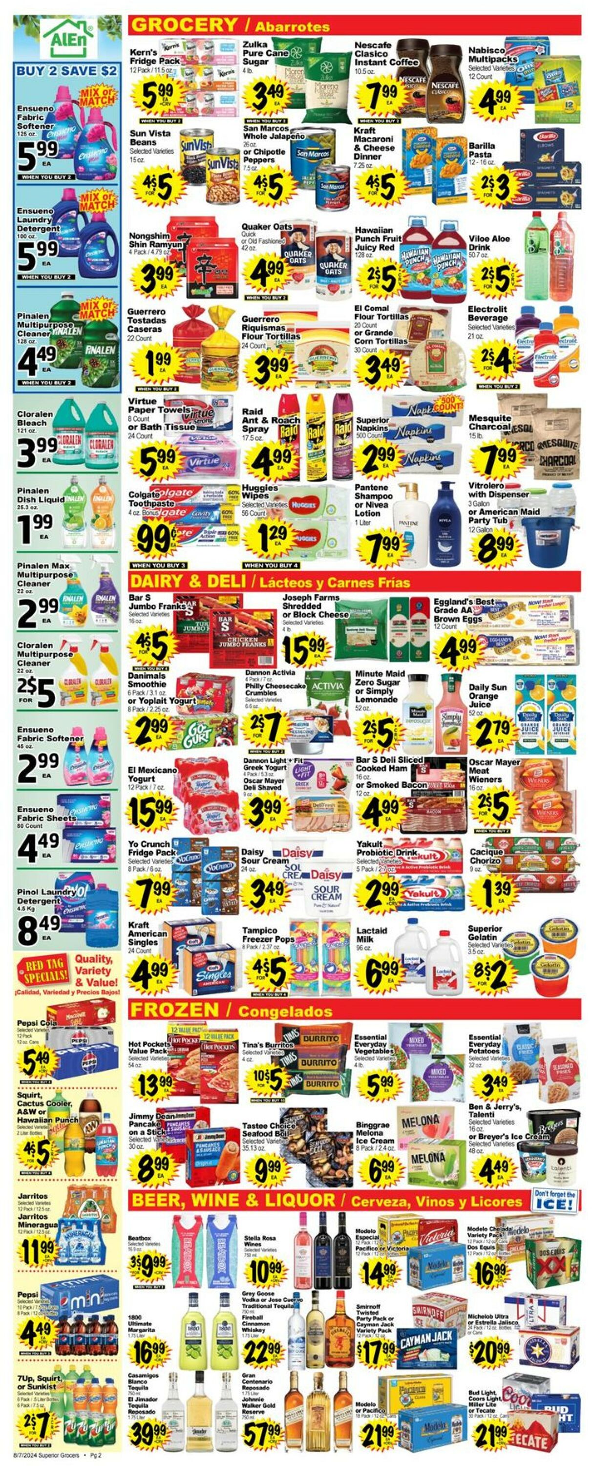 Catalogue Superior Grocers from 08/07/2024