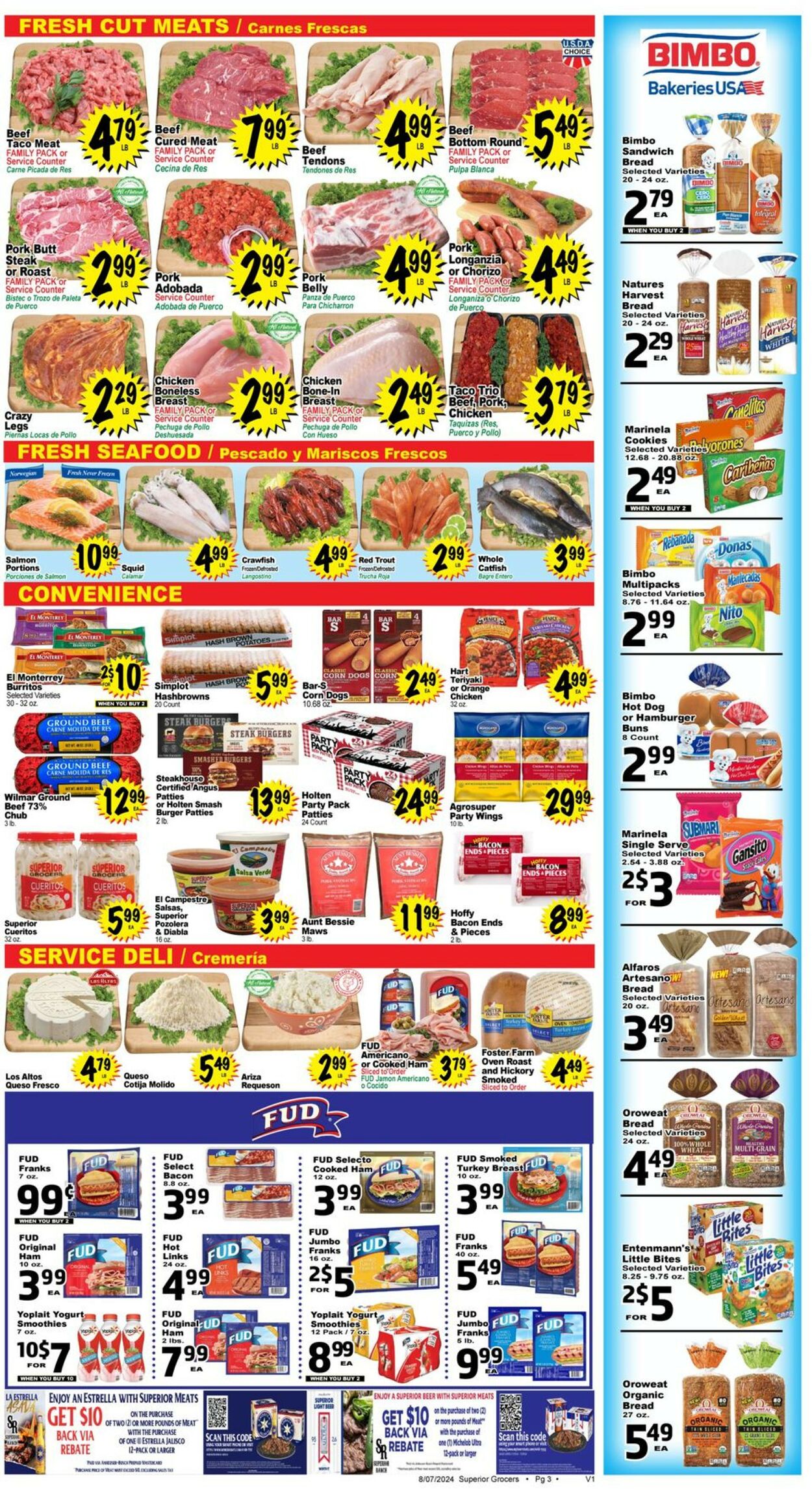 Catalogue Superior Grocers from 08/07/2024