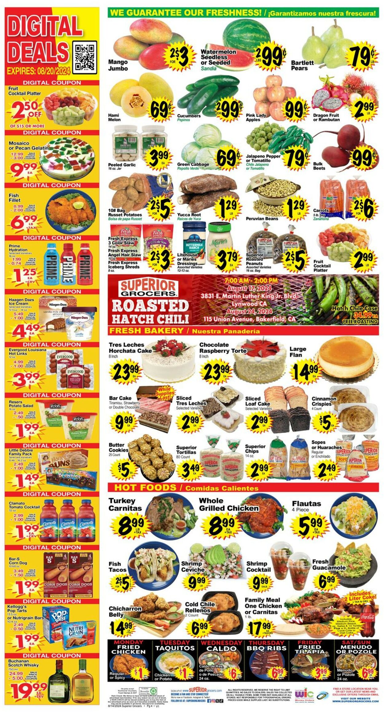 Catalogue Superior Grocers from 08/14/2024