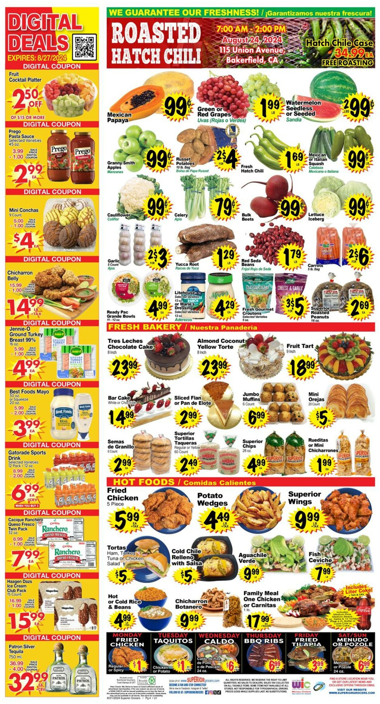 Catalogue Superior Grocers from 08/21/2024