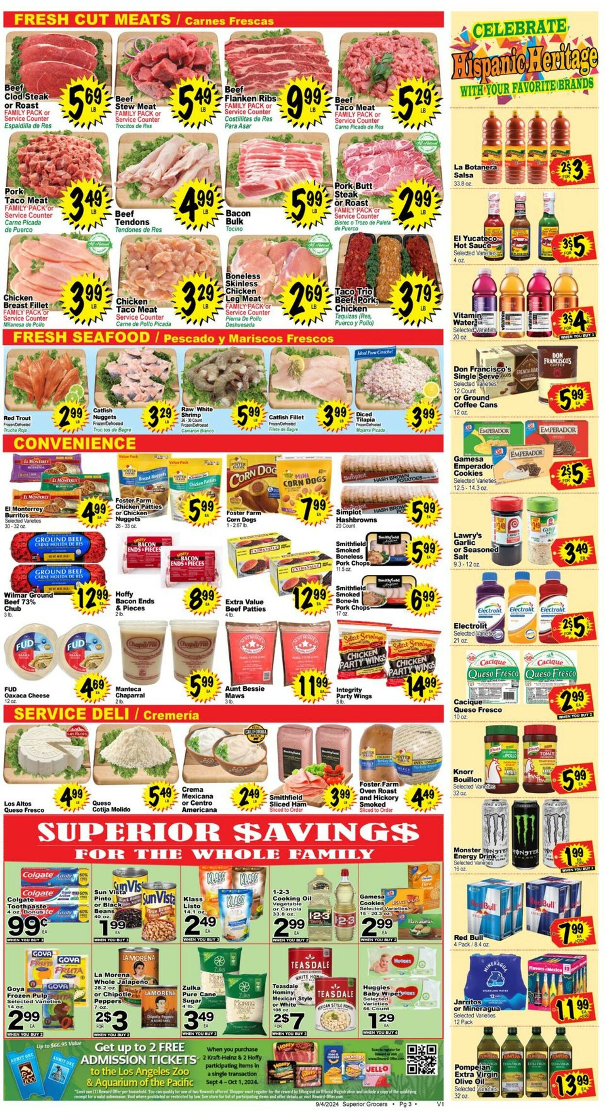 Catalogue Superior Grocers from 09/04/2024