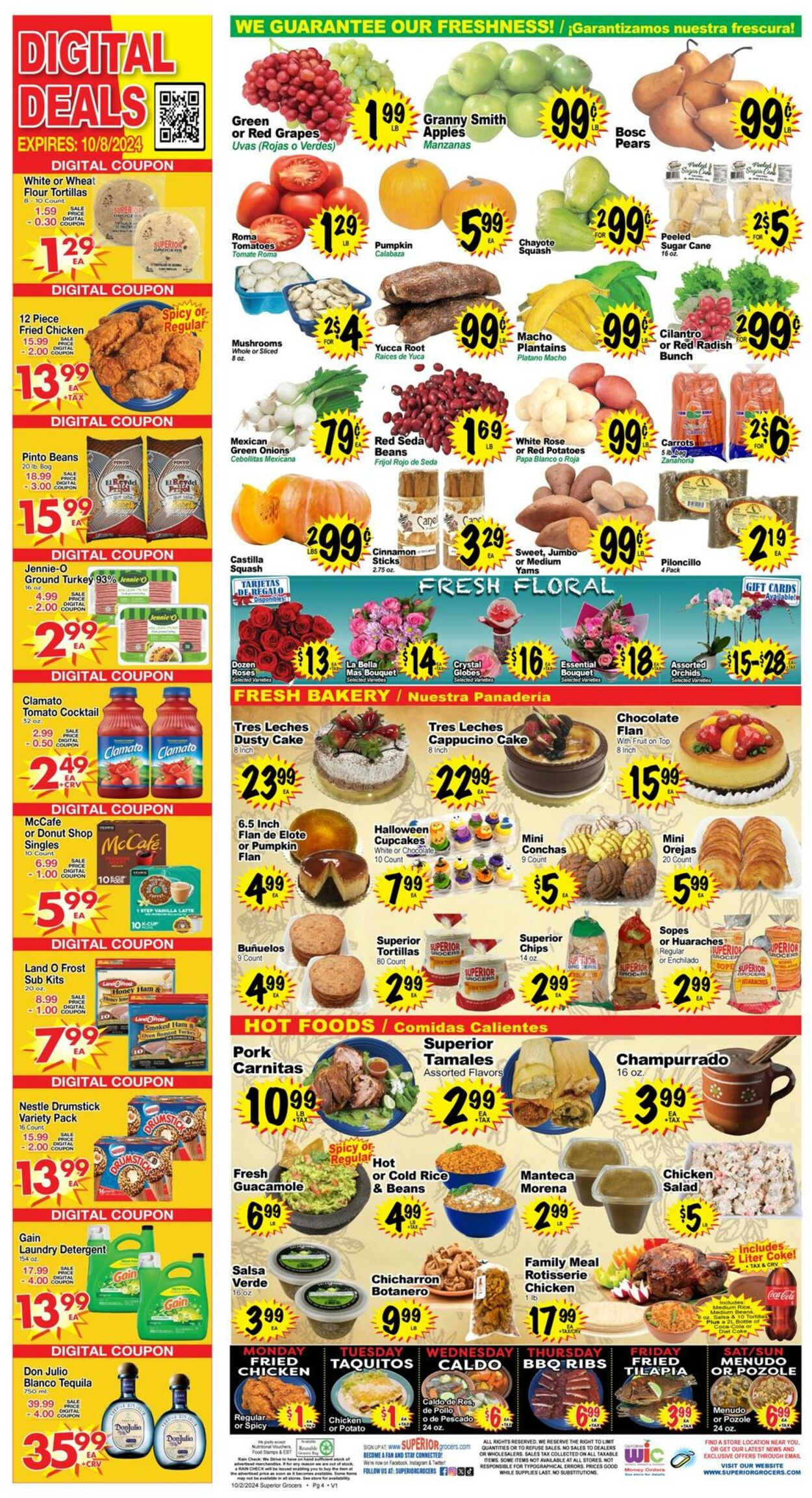 Catalogue Superior Grocers from 10/02/2024