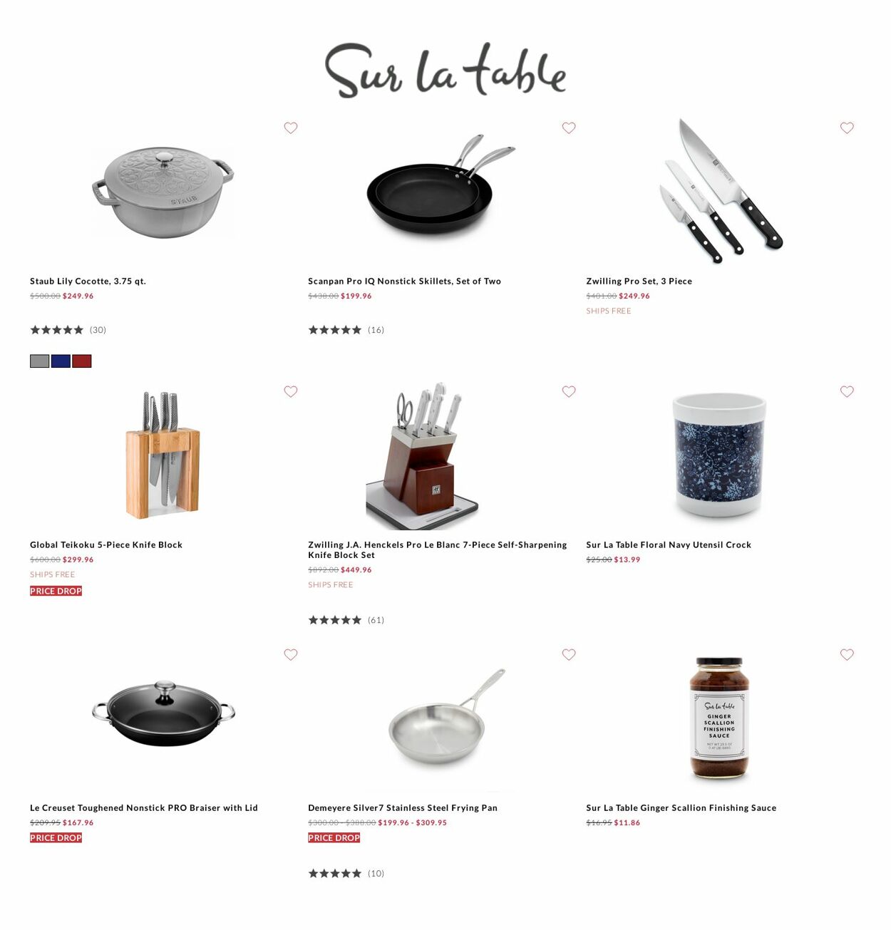 Catalogue Sur La Table from 02/02/2023