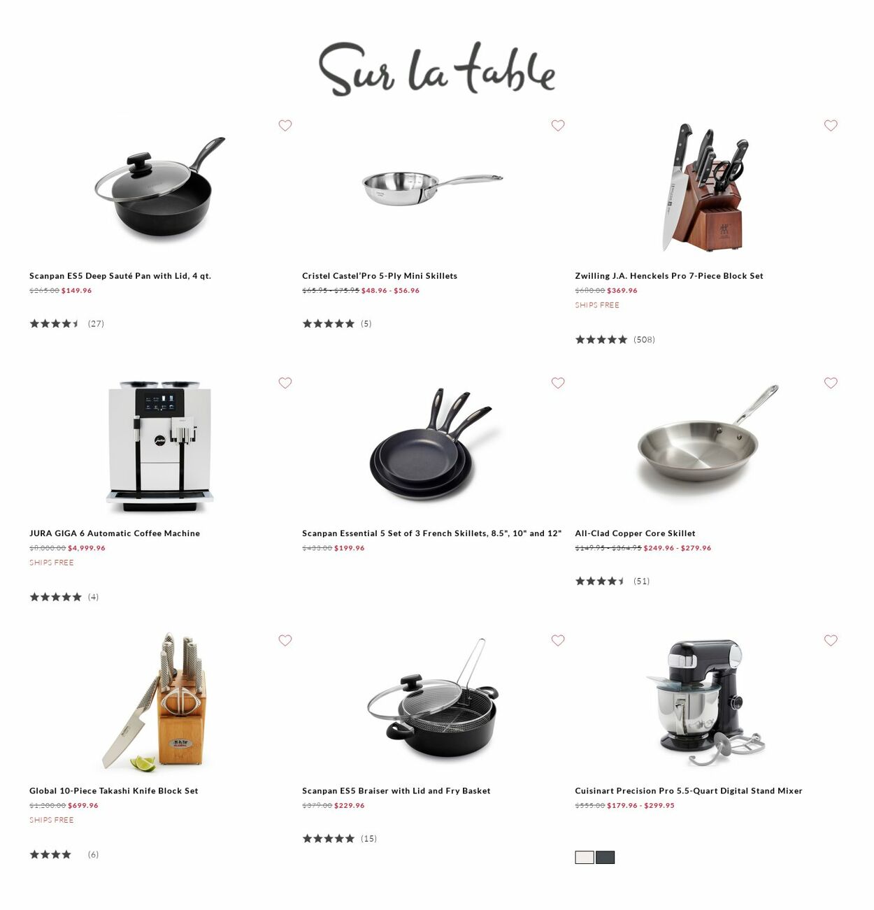 Catalogue Sur La Table from 02/16/2023