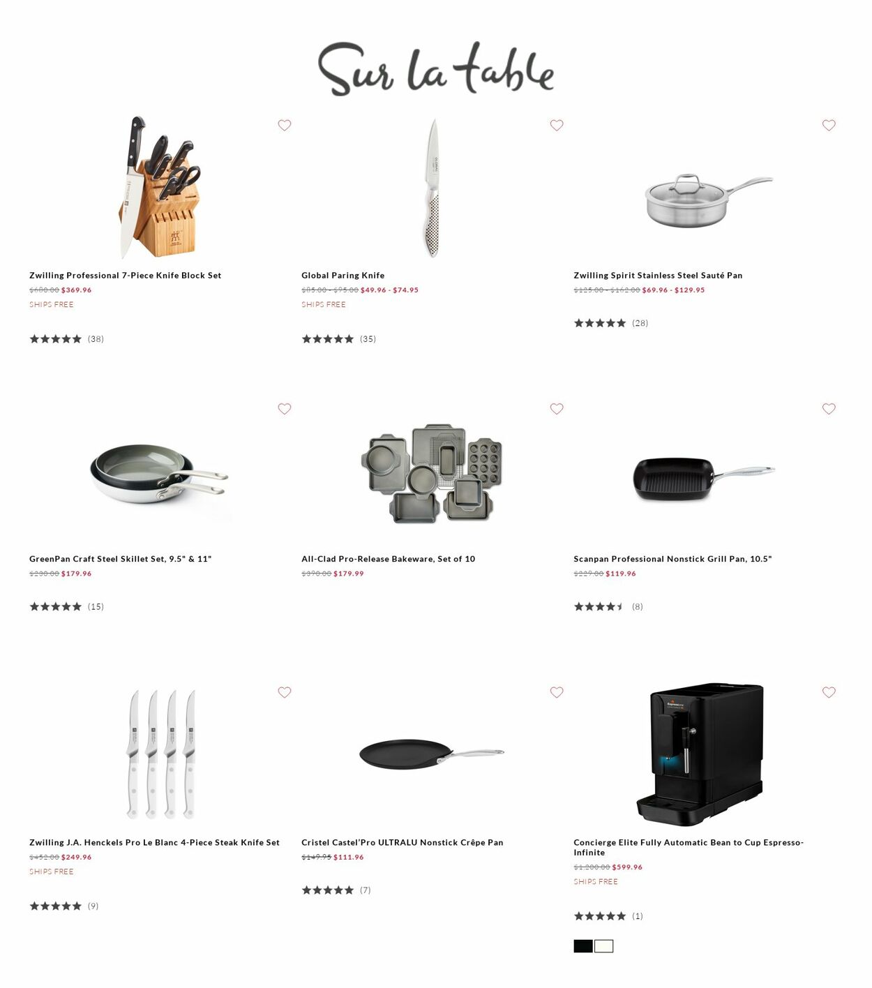 Catalogue Sur La Table from 02/16/2023