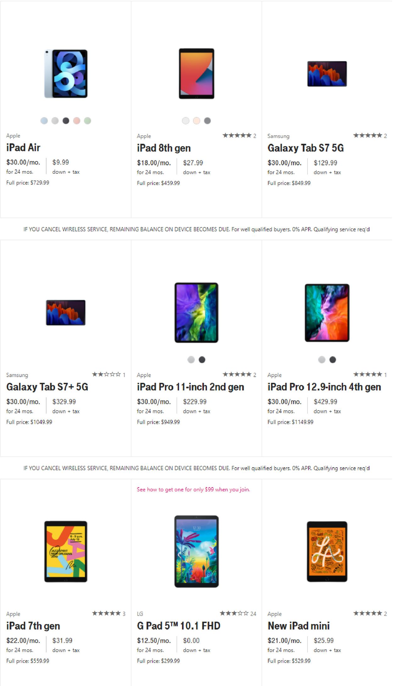 Catalogue T-Mobile Black Friday 2020 from 11/12/2020