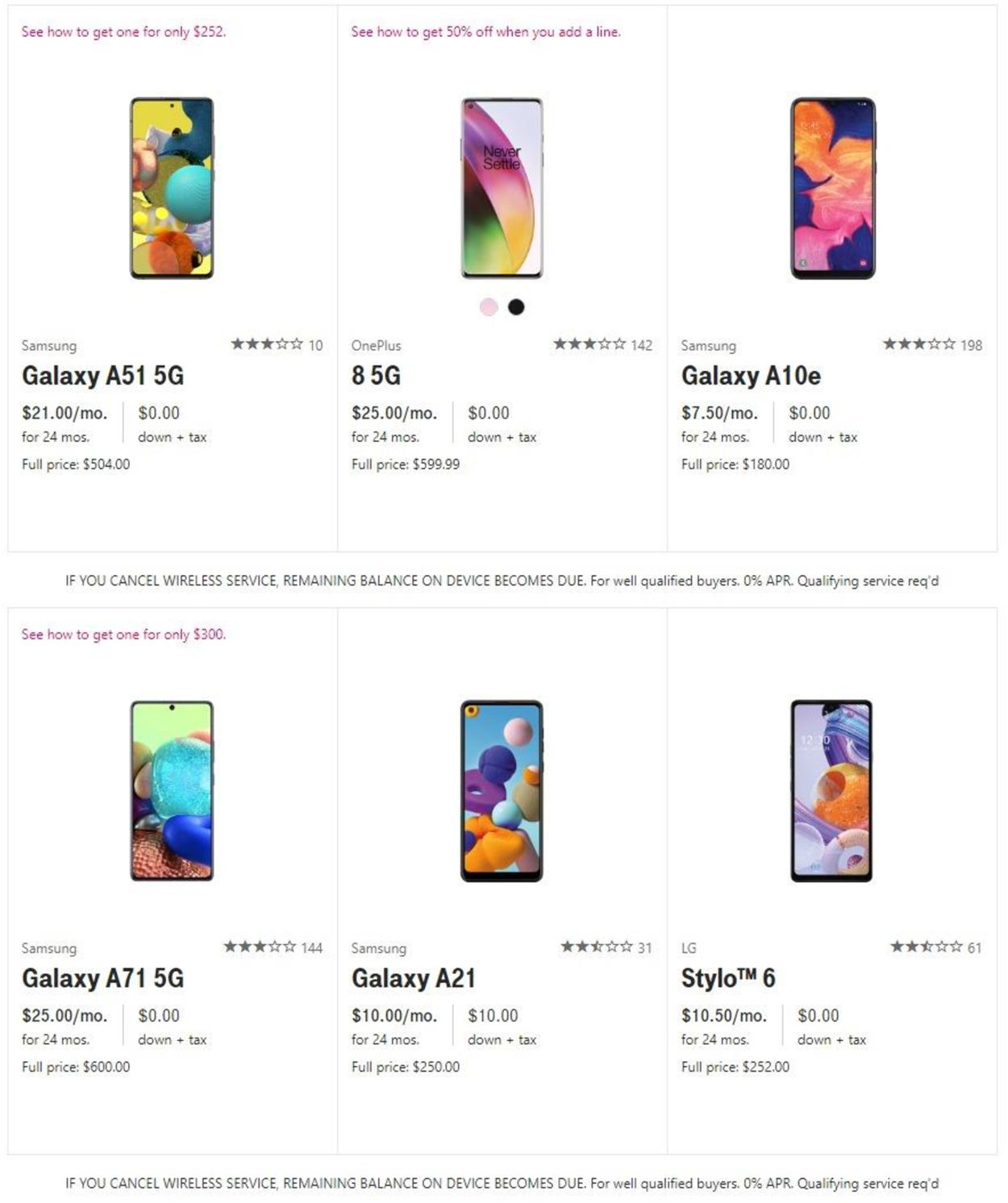 Catalogue T-Mobile Black Friday 2020 from 11/27/2020