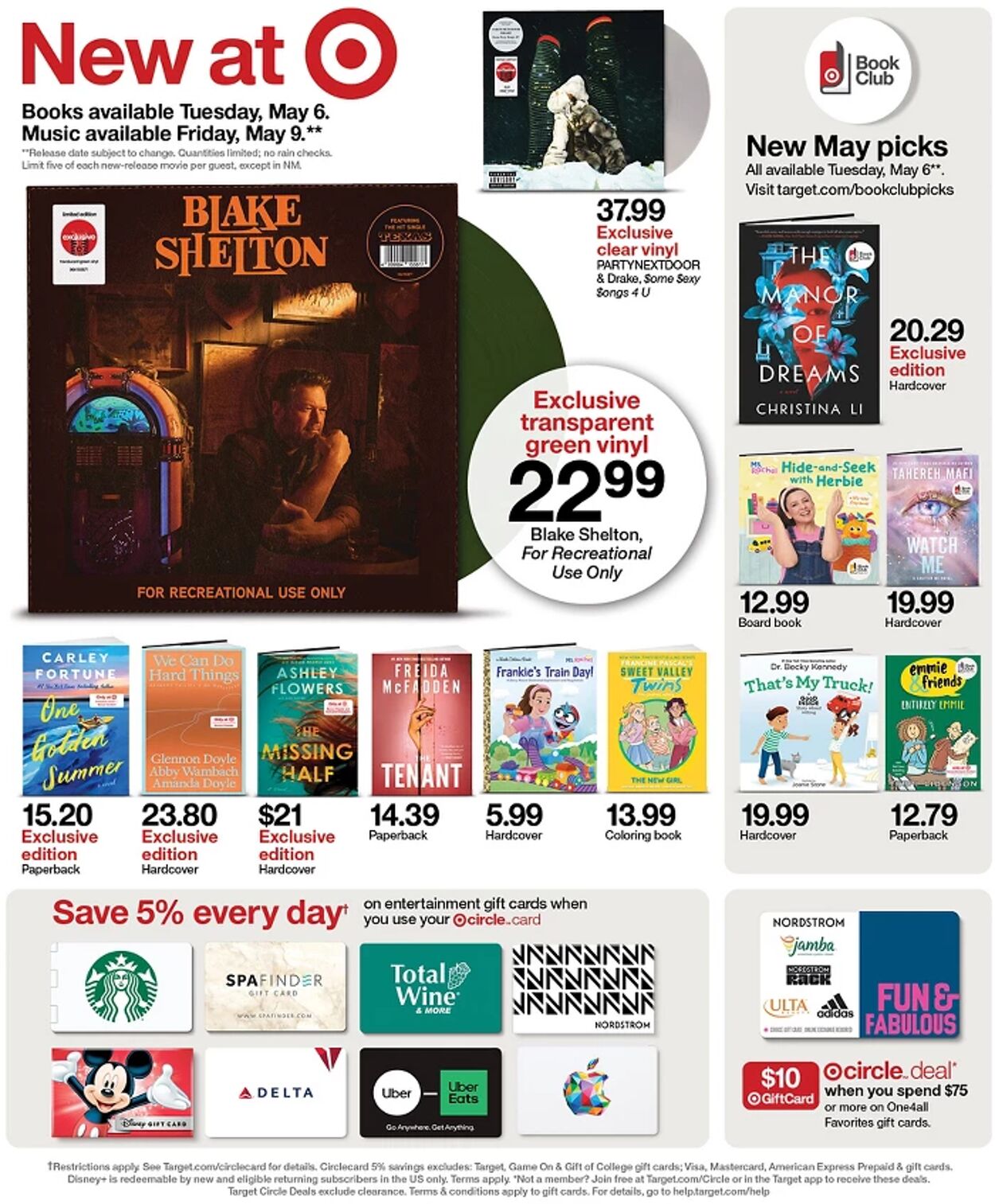 Catalogue Target from 05/04/2025