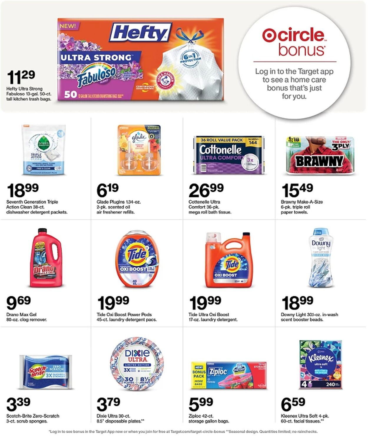 Catalogue Target from 05/04/2025