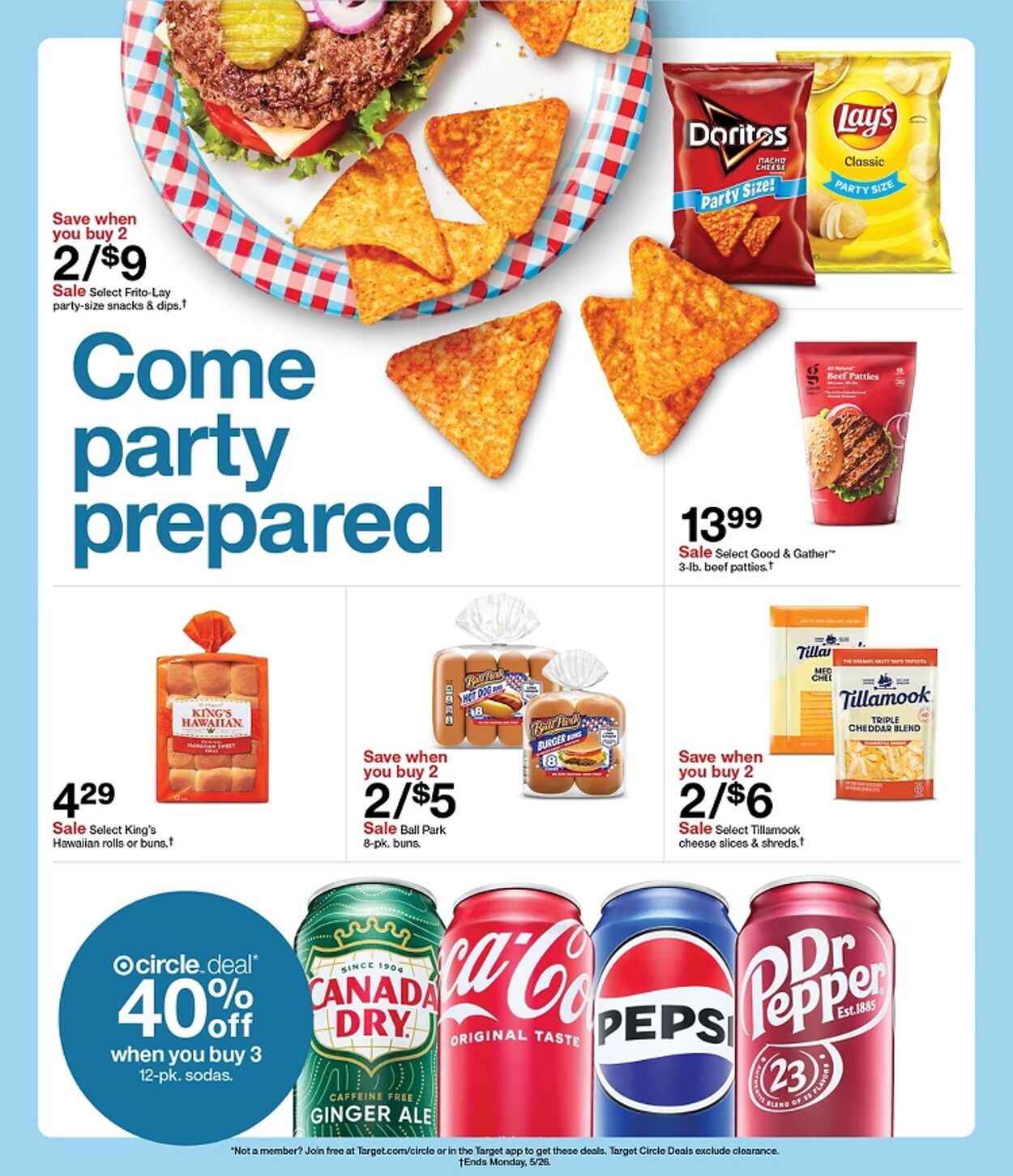 Catalogue Target from 05/18/2025