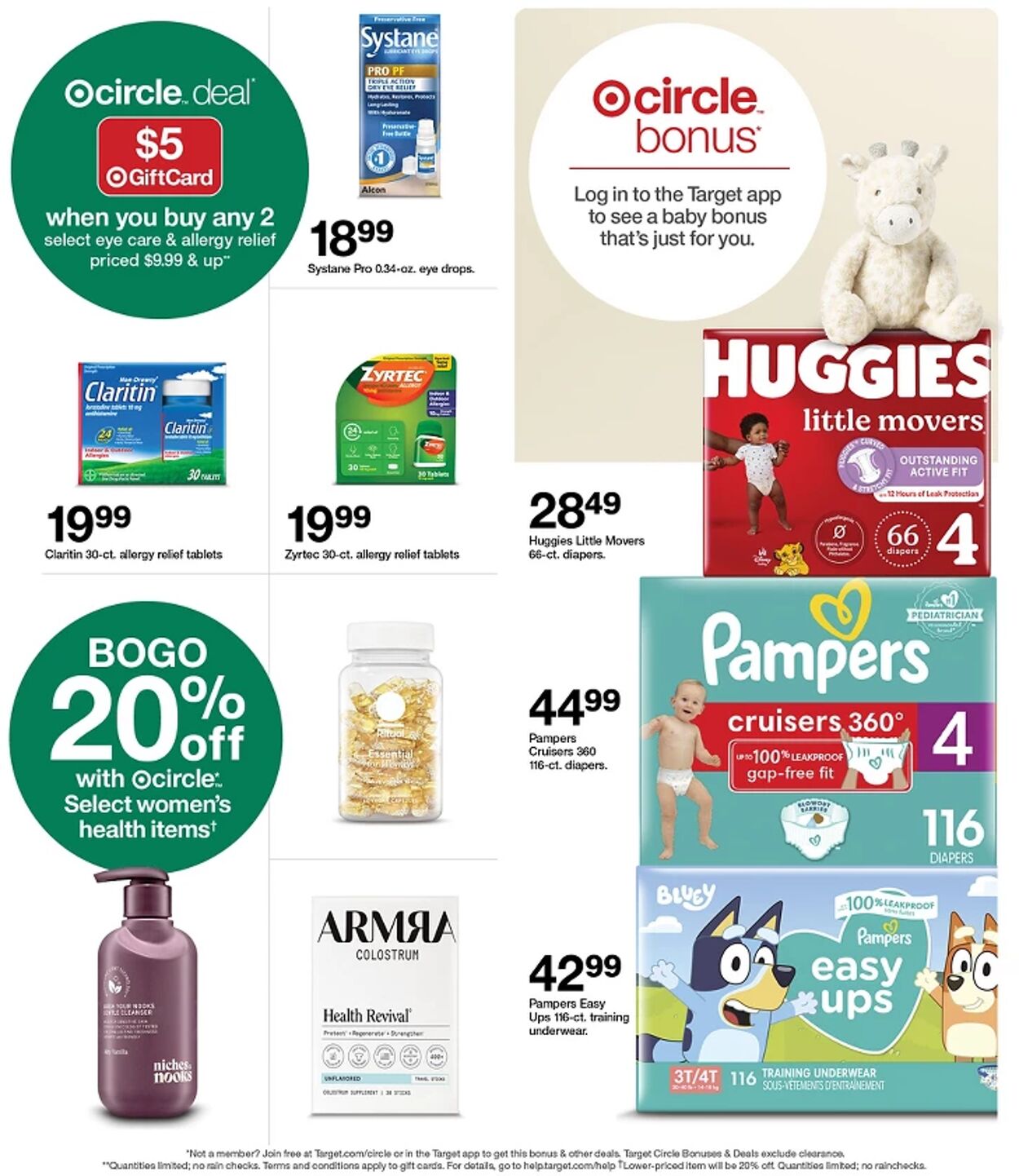 Catalogue Target from 05/18/2025