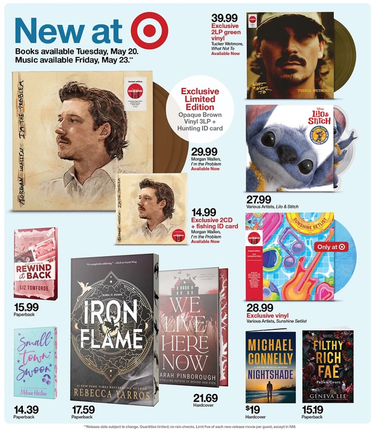 Catalogue Target from 05/18/2025