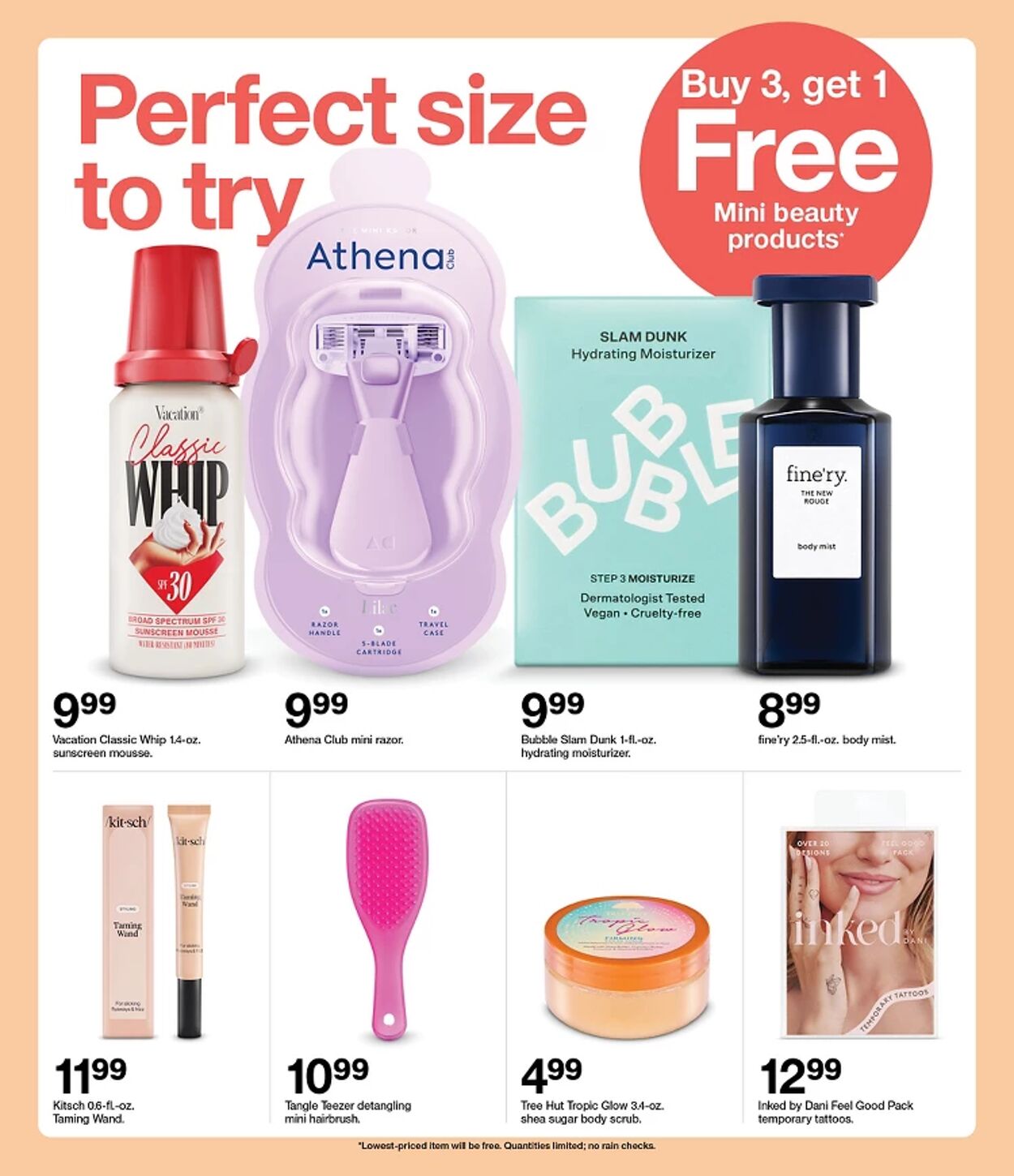 Catalogue Target from 05/25/2025